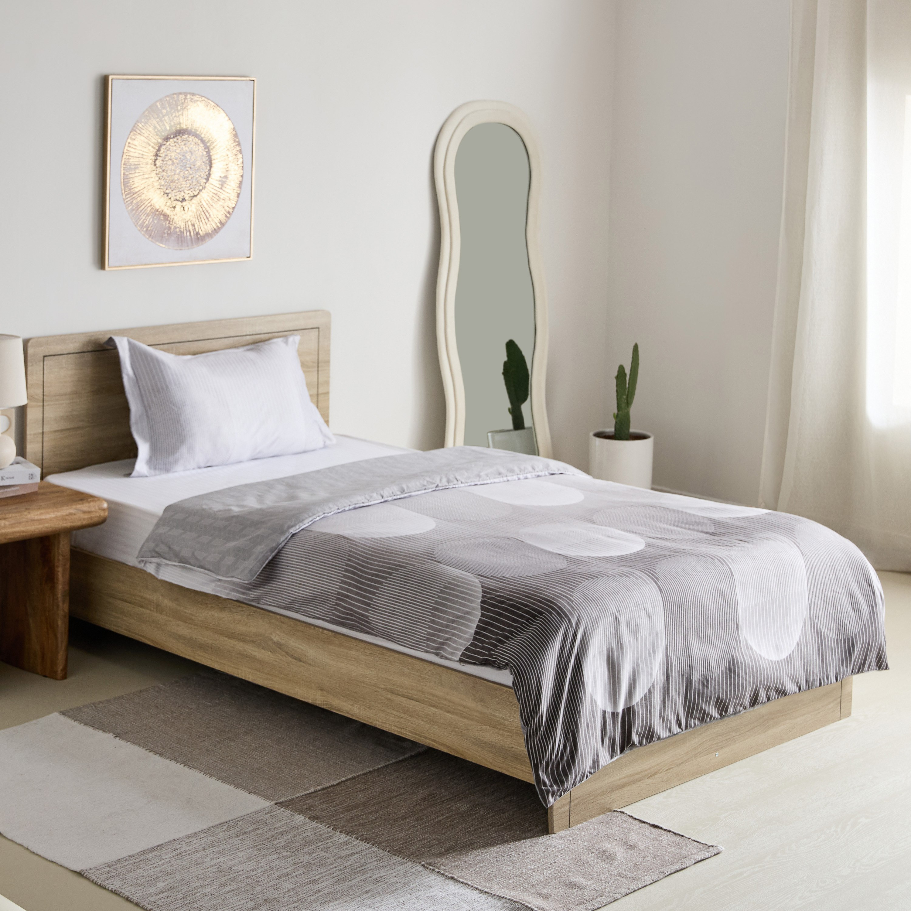 طقم غطاء لحاف فردي من الألياف الدقيقة قطعتين بطبعات آنيا من ميا- 135x200 سم-hbxhomeware-hbxbedroom-image-2