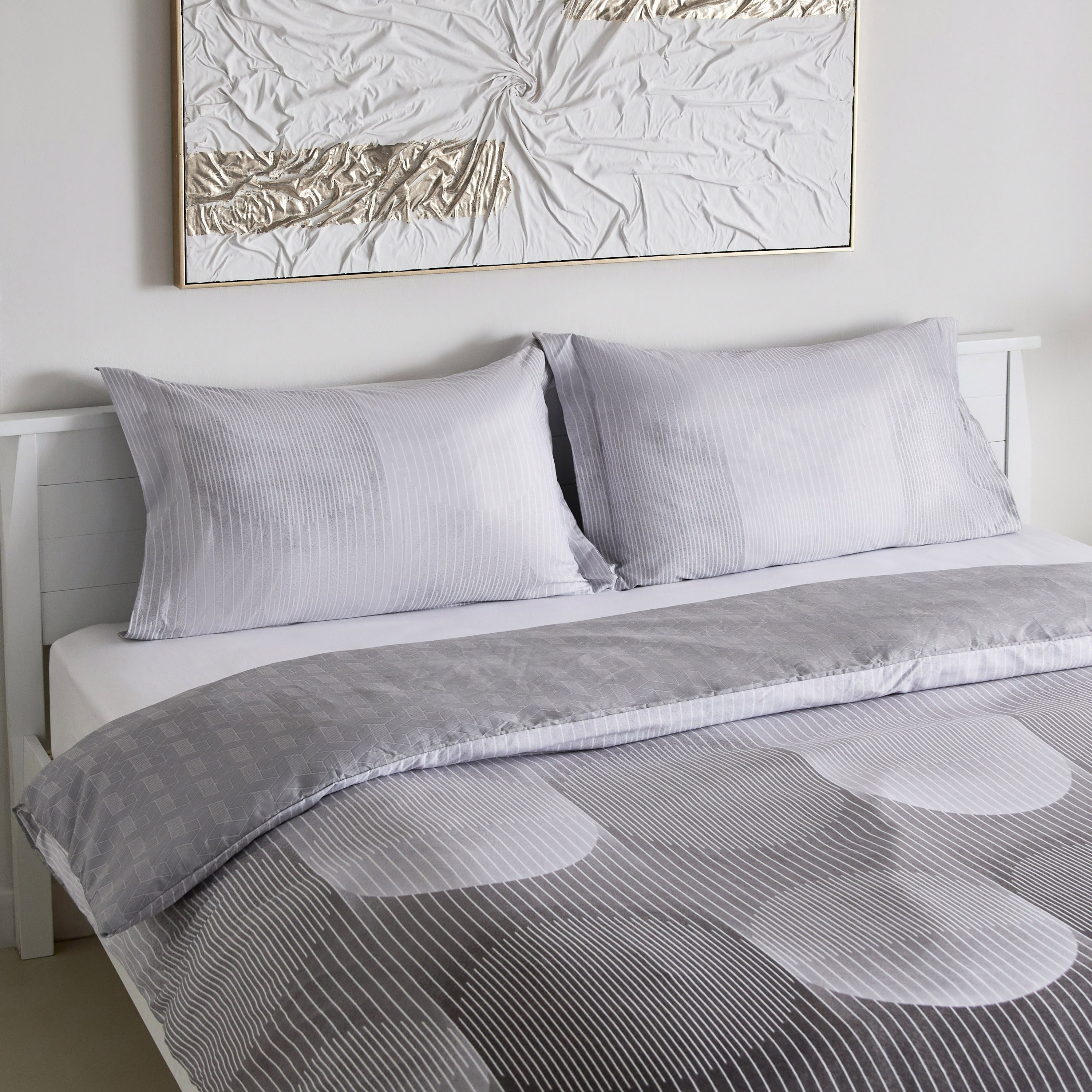 طقم غطاء لحاف كوين كينج 3 قطع من الألياف الدقيقة بطبعات أنيا من ميا - 220x220 سم-hbxhomeware-hbxbedroom-image-3