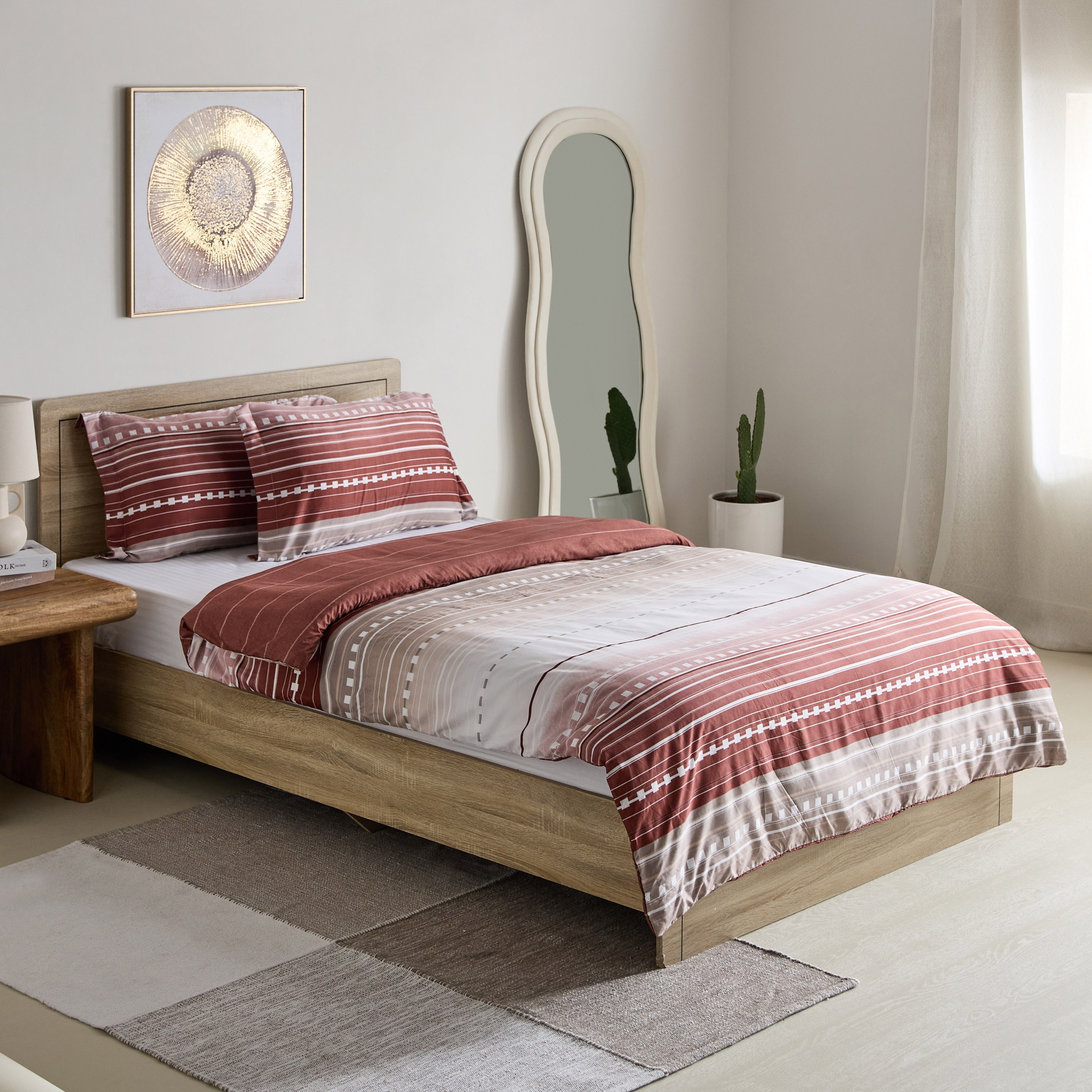 Mia Sofia 3-Piece Printed Microfibre Twin Duvet Cover Set - 150x220 cm-hbxhomeware-hbxbedroom-image-2