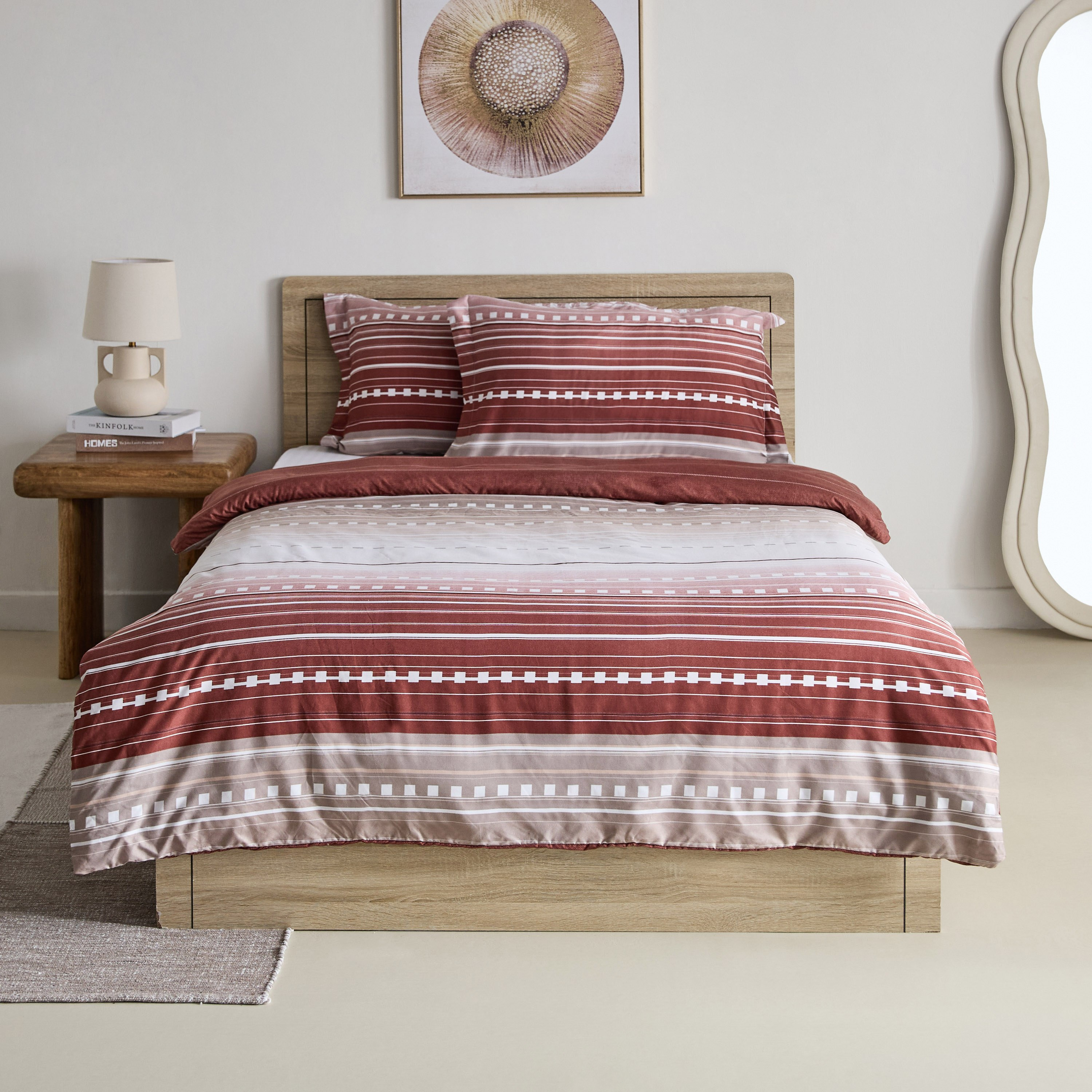 Mia Sofia 3-Piece Printed Microfibre Twin Duvet Cover Set - 150x220 cm-hbxhomeware-hbxbedroom-image-3