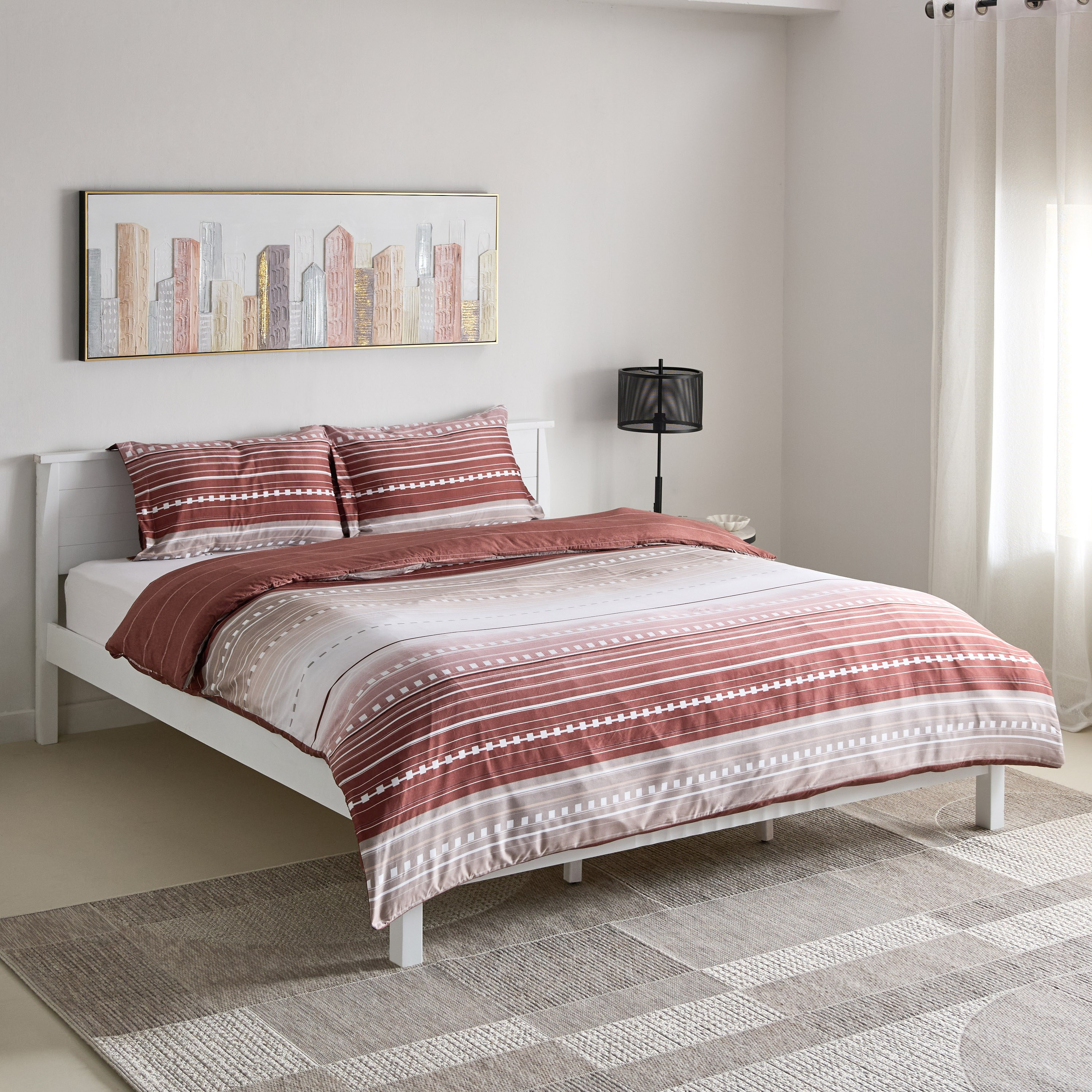 Mia Sofia 3-Piece Printed Microfiber Super King Duvet Cover Set - 220x240 cm-hbxhomeware-hbxbedroom-image-2