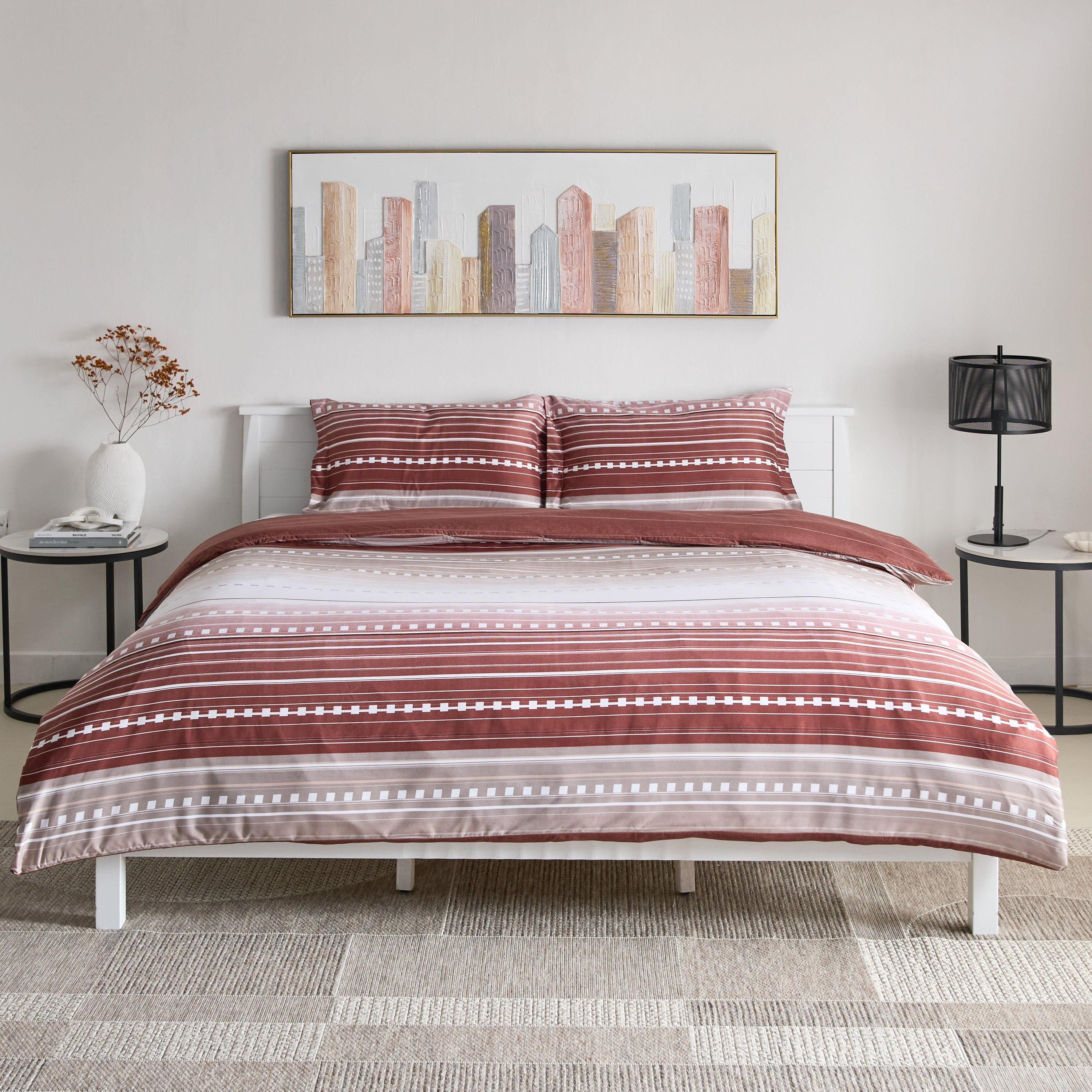 Mia Sofia 3-Piece Printed Microfiber Super King Duvet Cover Set - 220x240 cm-hbxhomeware-hbxbedroom-image-3
