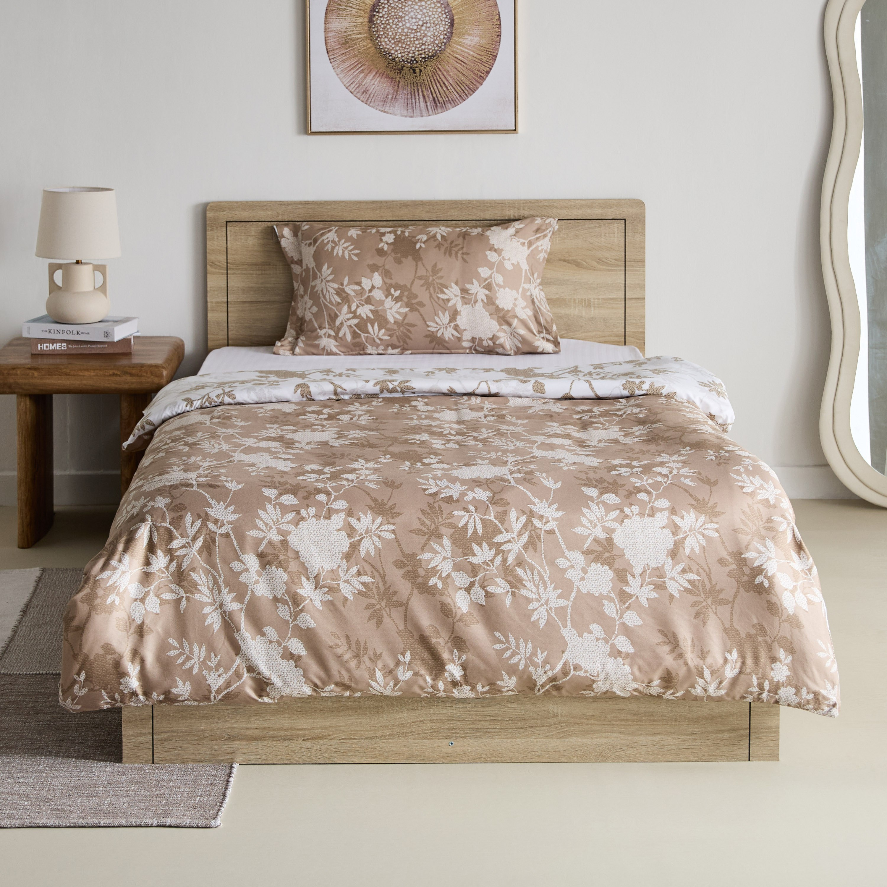 Mia Elijah 2-Piece Printed Microfiber Single Duvet Cover Set - 135x200 cm-hbxhomeware-hbxbedroom-image-3