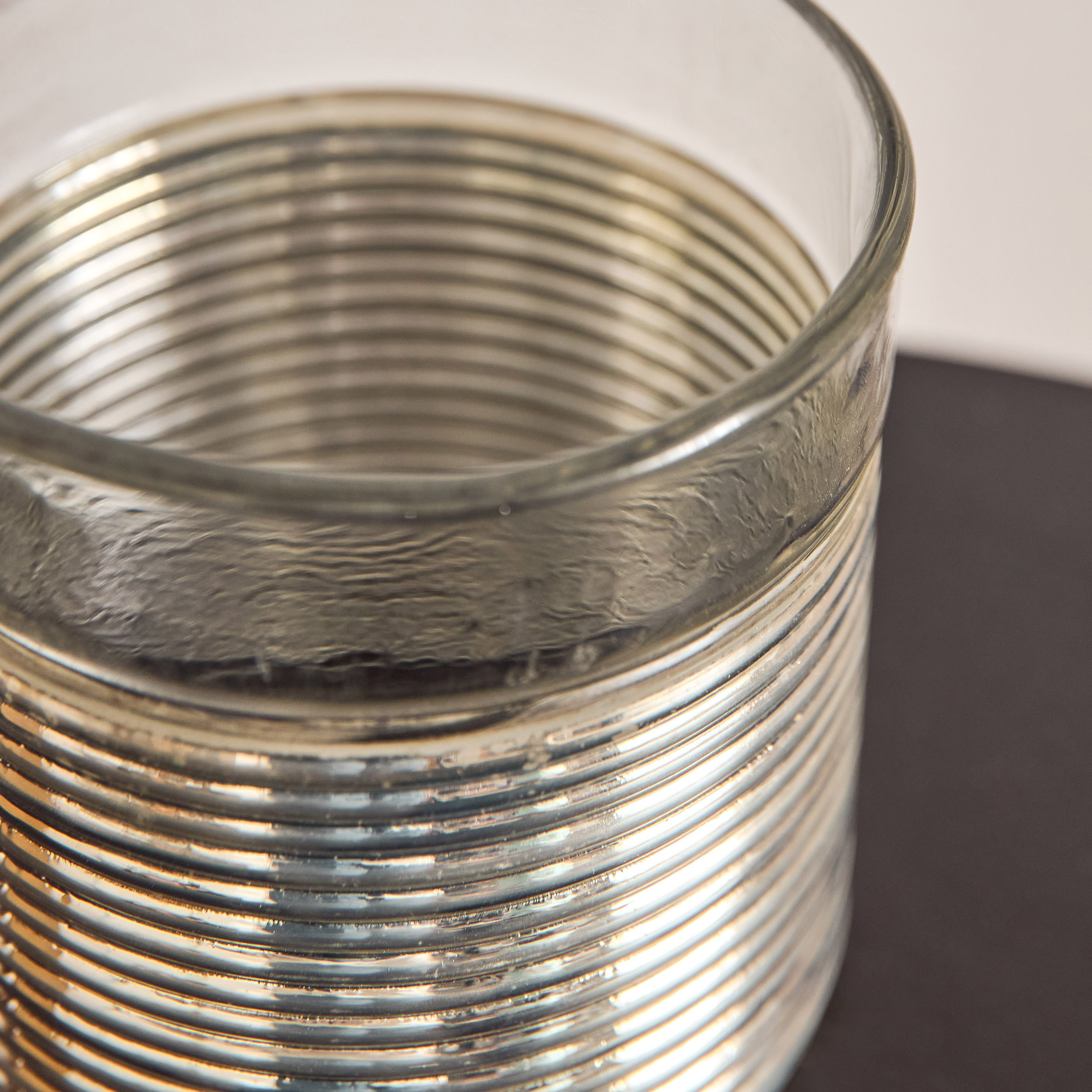 Erton Etched Glass Candleholder - 12x12x12 cm-hbxlivingroom-decorandaccessories-candleholders-image-3