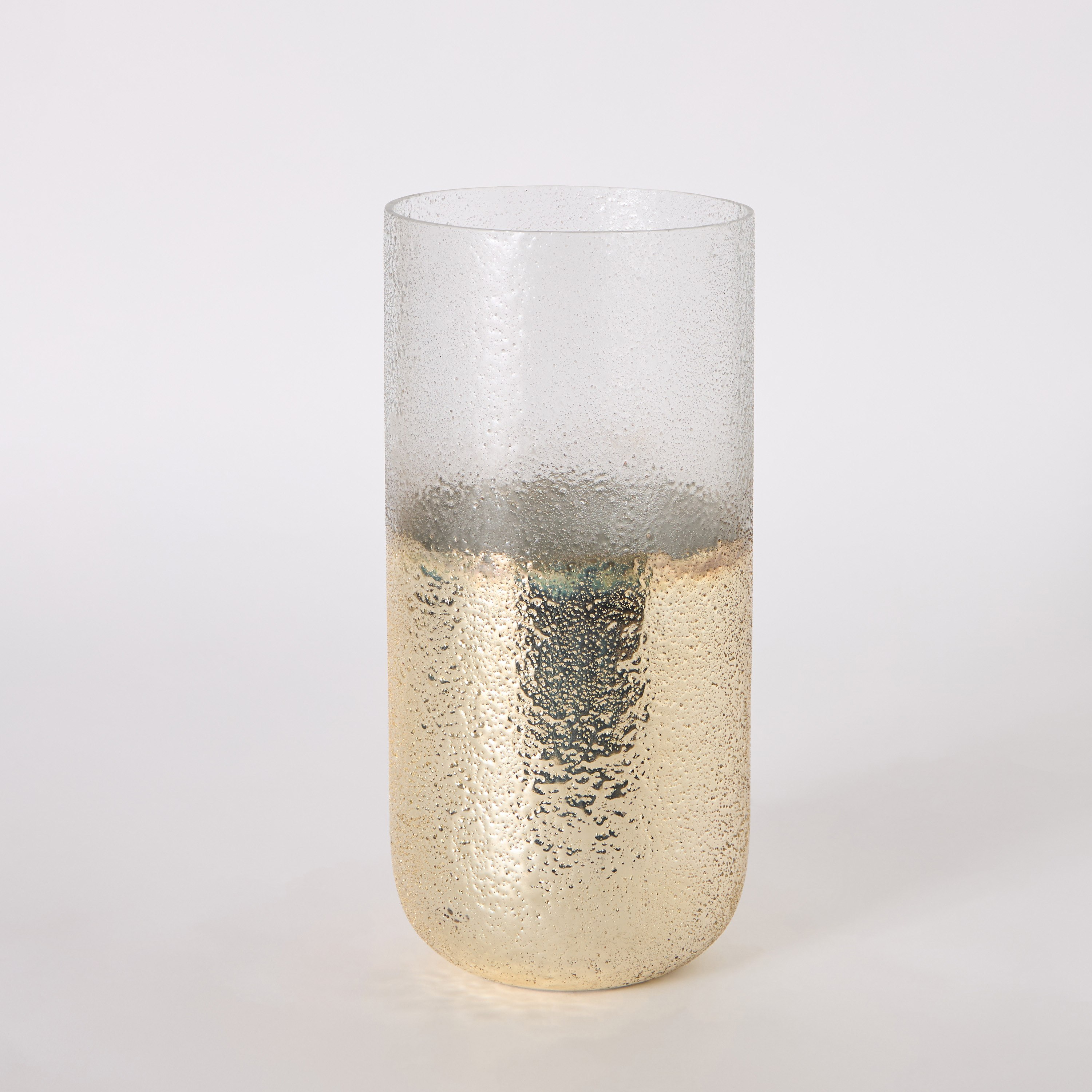 Erton Crink Glass Hurricane - 12x12x26 cm-hbxlivingroom-decorandaccessories-candleholders-image-5