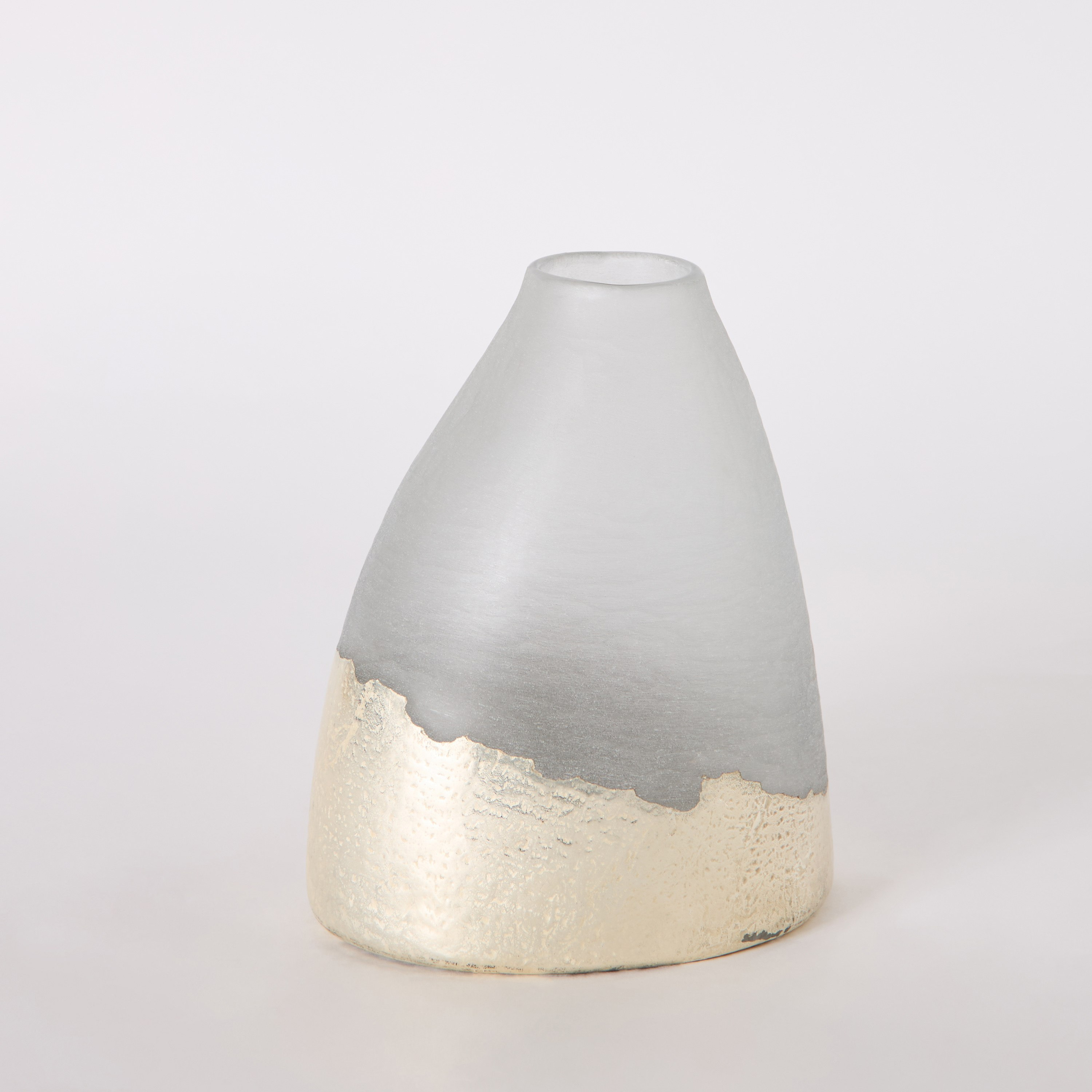 Erton Foiled Glass Vase - 16x11x19 cm-hbxbedroom-decorandaccessories-vases-image-5
