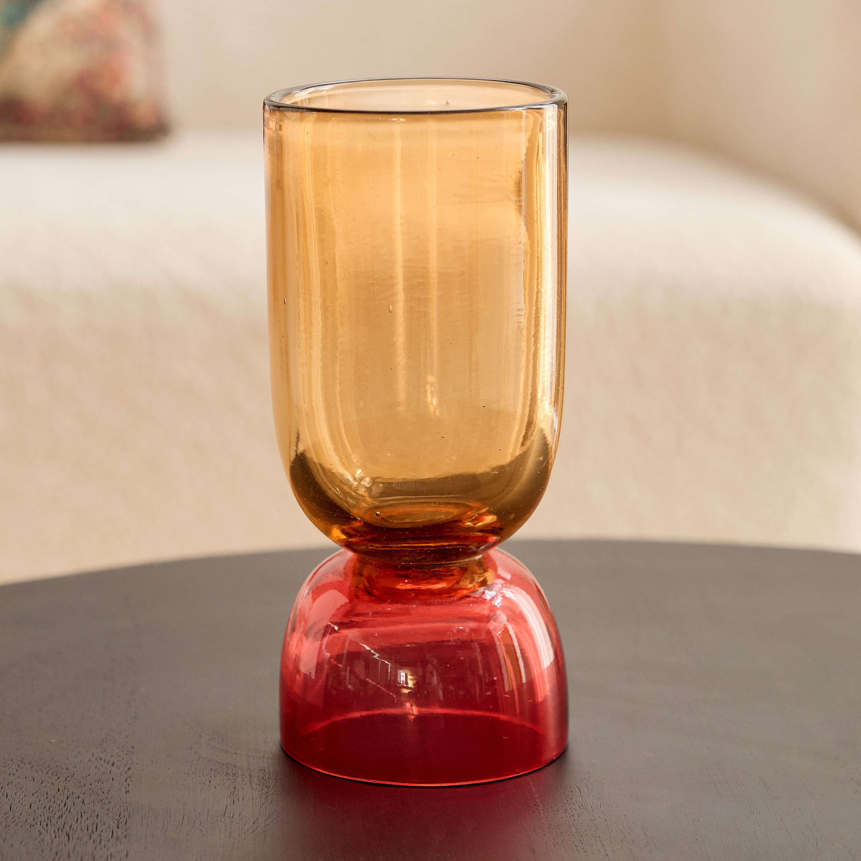 Moten Glass Hurricane Candleholder - 10x10x23 cm-PROMO_HB_AE_B2G2_011025-image-2