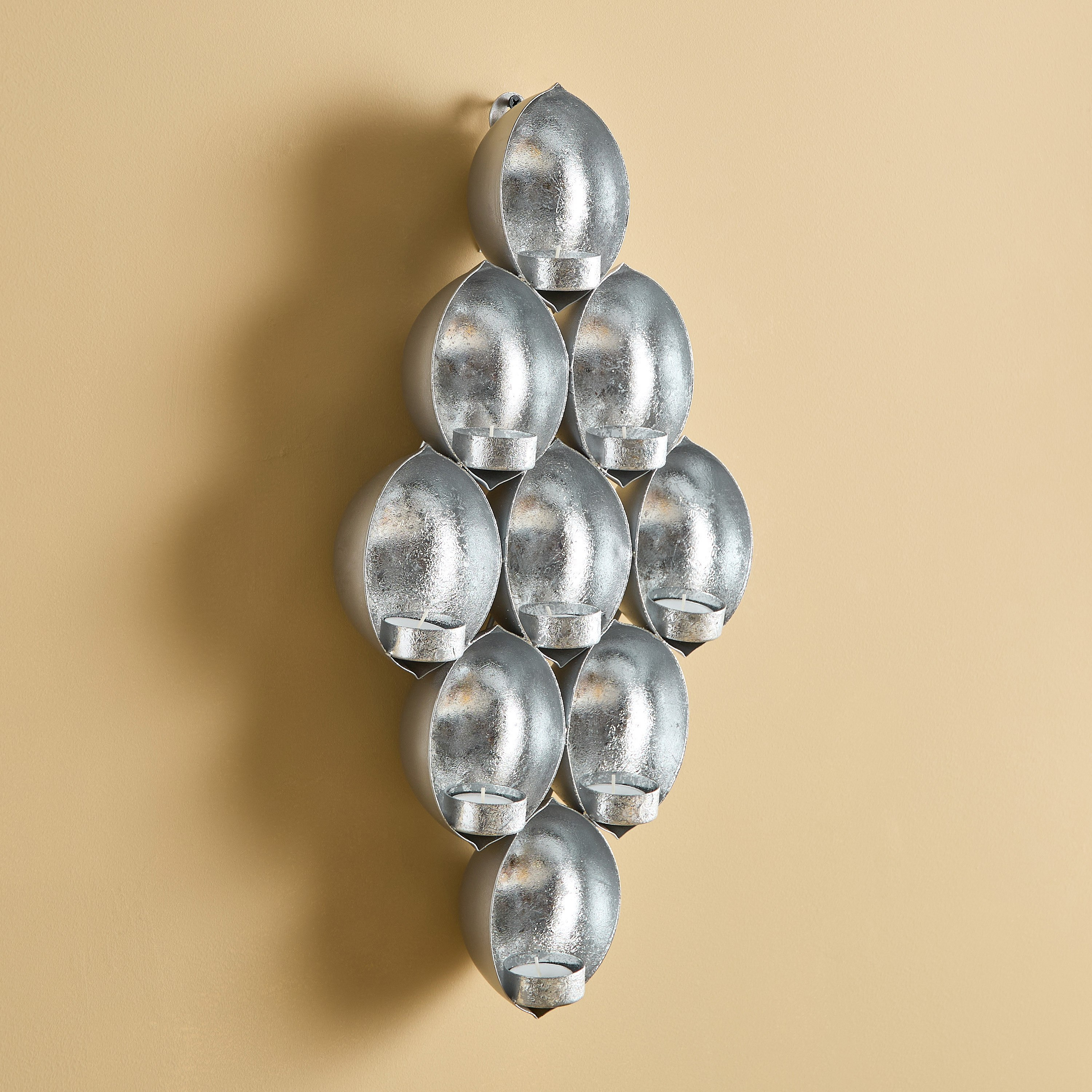 Neom Metal 3D Table Tealight Holder - 26x7x48 cm-hbxlivingroom-decorandaccessories-candleholders-image-1
