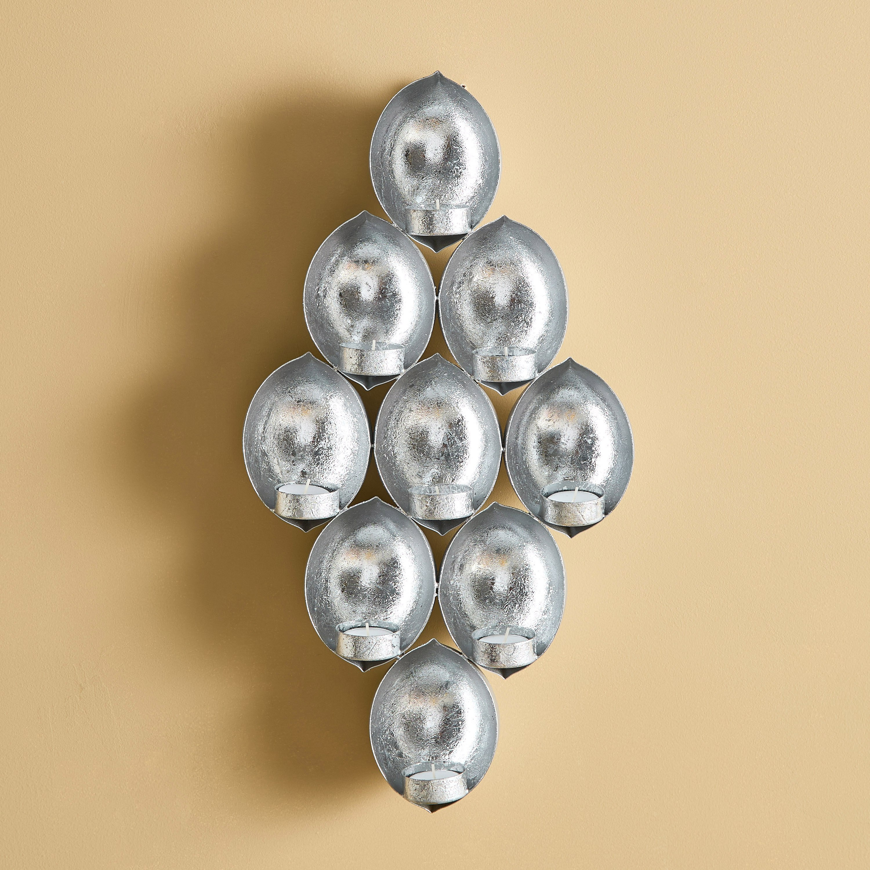 Neom Metal 3D Table Tealight Holder - 26x7x48 cm-hbxlivingroom-decorandaccessories-candleholders-image-2