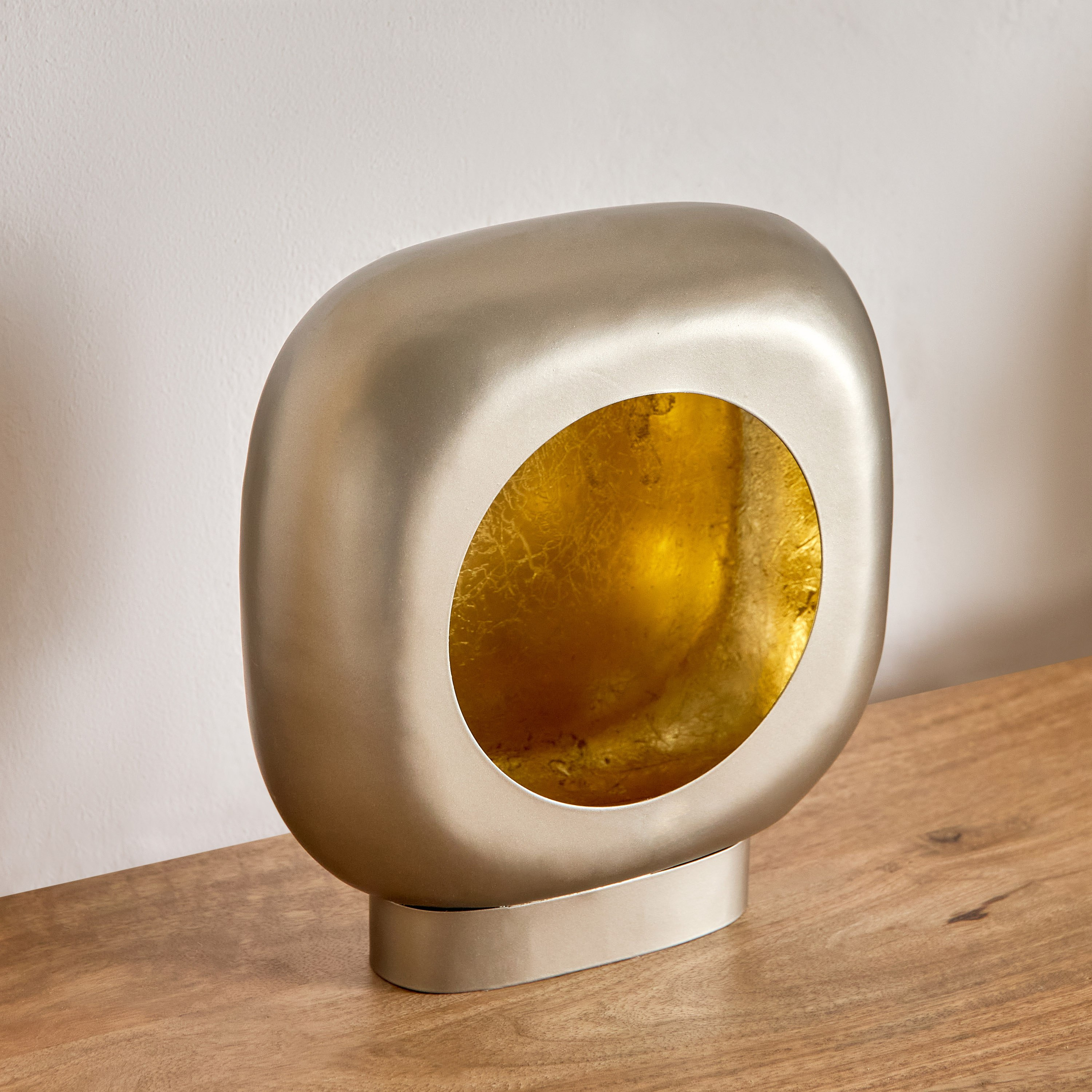 Ibena Metal Modern Pillar Candleholder - 25x10x25 cm-PROMO_HB_AE_B2G2_011025-image-2