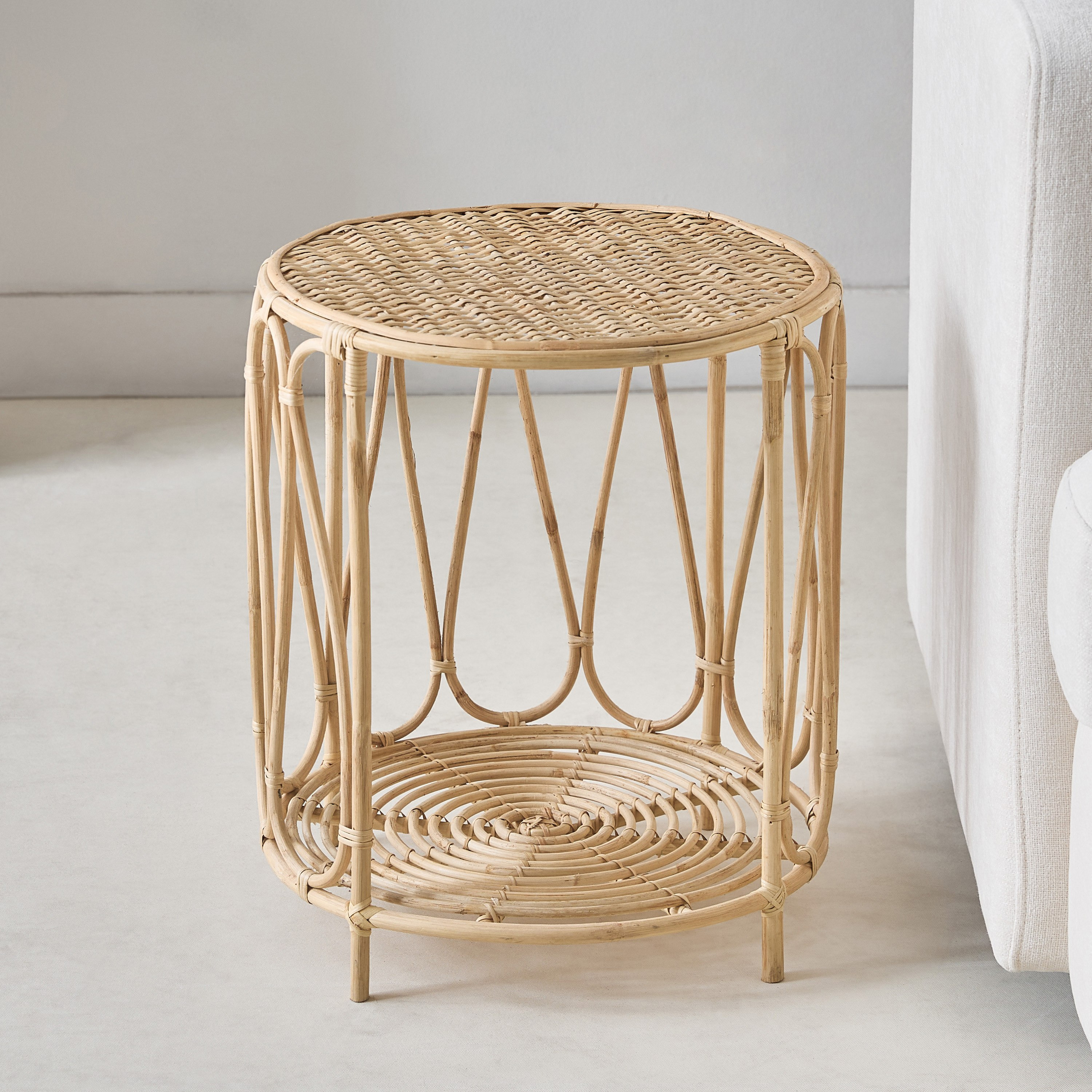 طاولة جانبية روطان طبيعي من بوهو بليس-hbxfurniture-livingroom-endtables-image-2