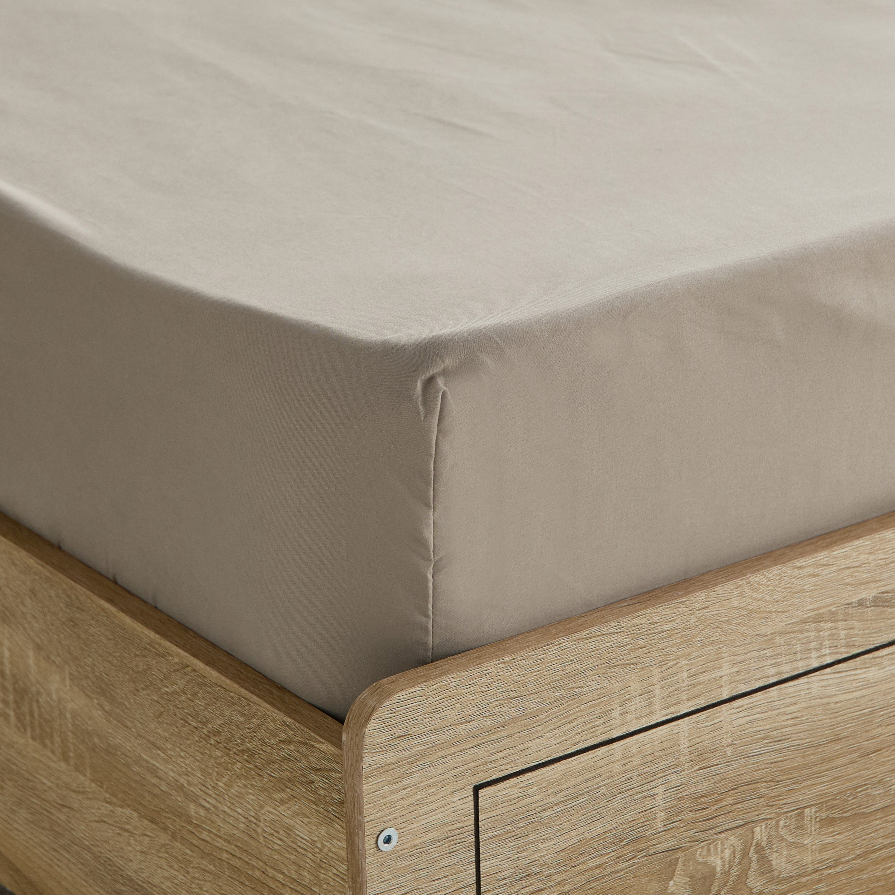 Derby Solid Microfiber Single Fitted Sheet - 90x190+20 cm-hbxhomeware-hbxbedroom-image-4