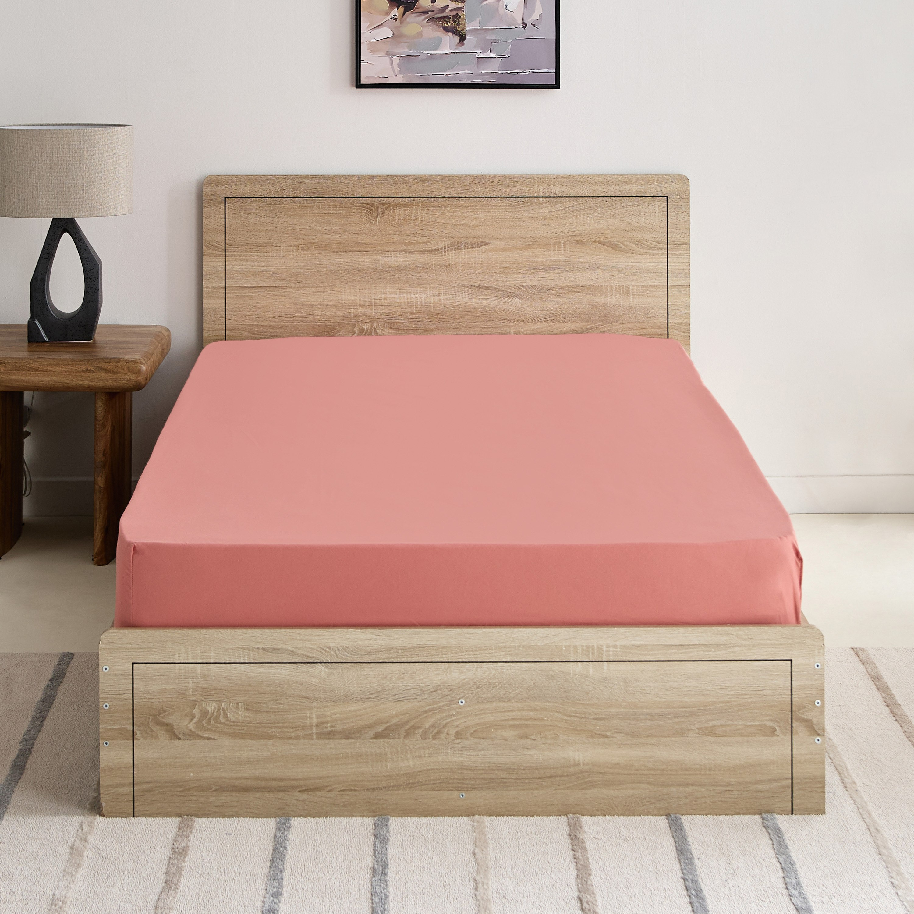 Derby Solid Microfiber Single Fitted Sheet - 90x190+20 cm-hbxhomeware-hbxbedroom-image-3