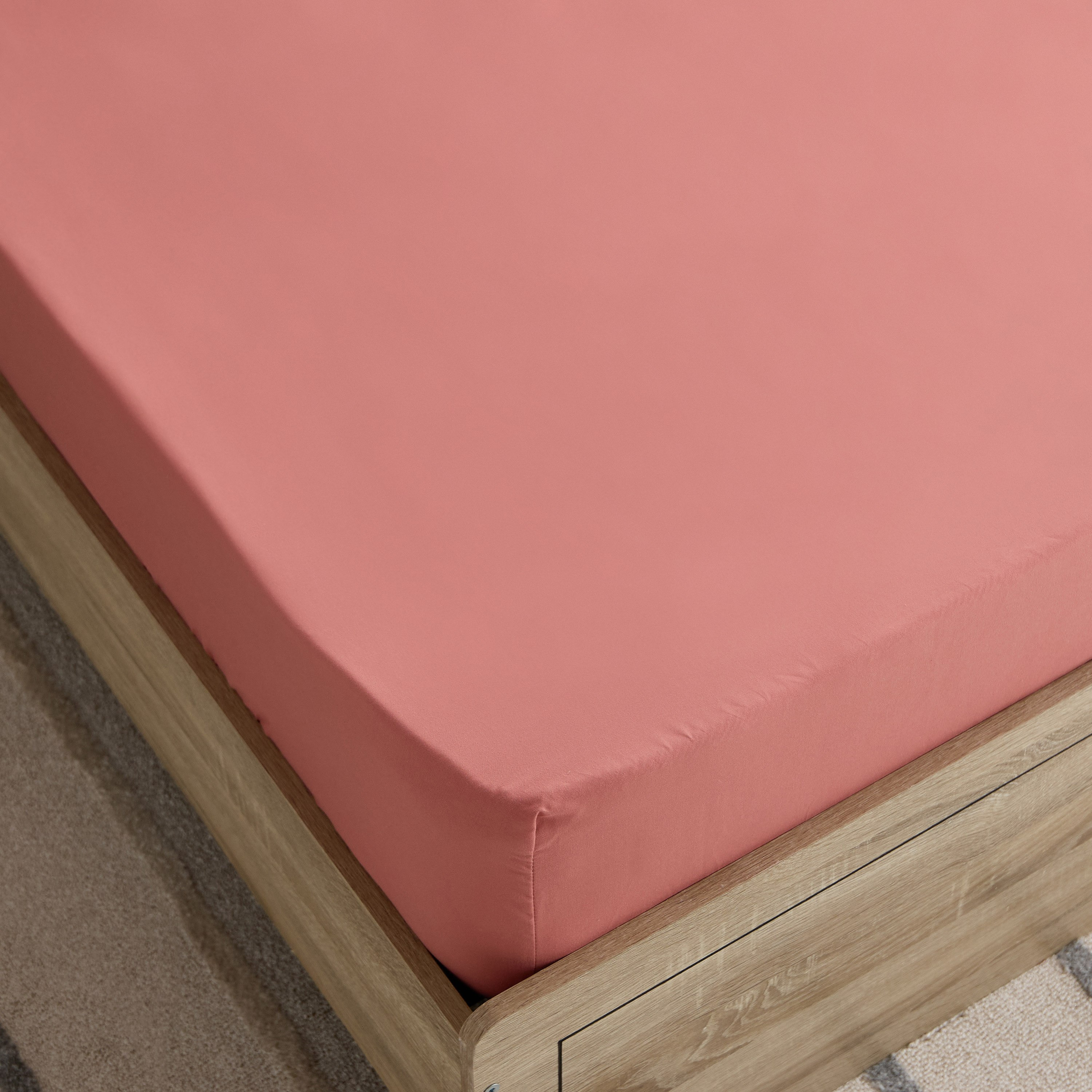 Derby Solid Microfiber Single Fitted Sheet - 90x190+20 cm-hbxhomeware-hbxbedroom-image-4