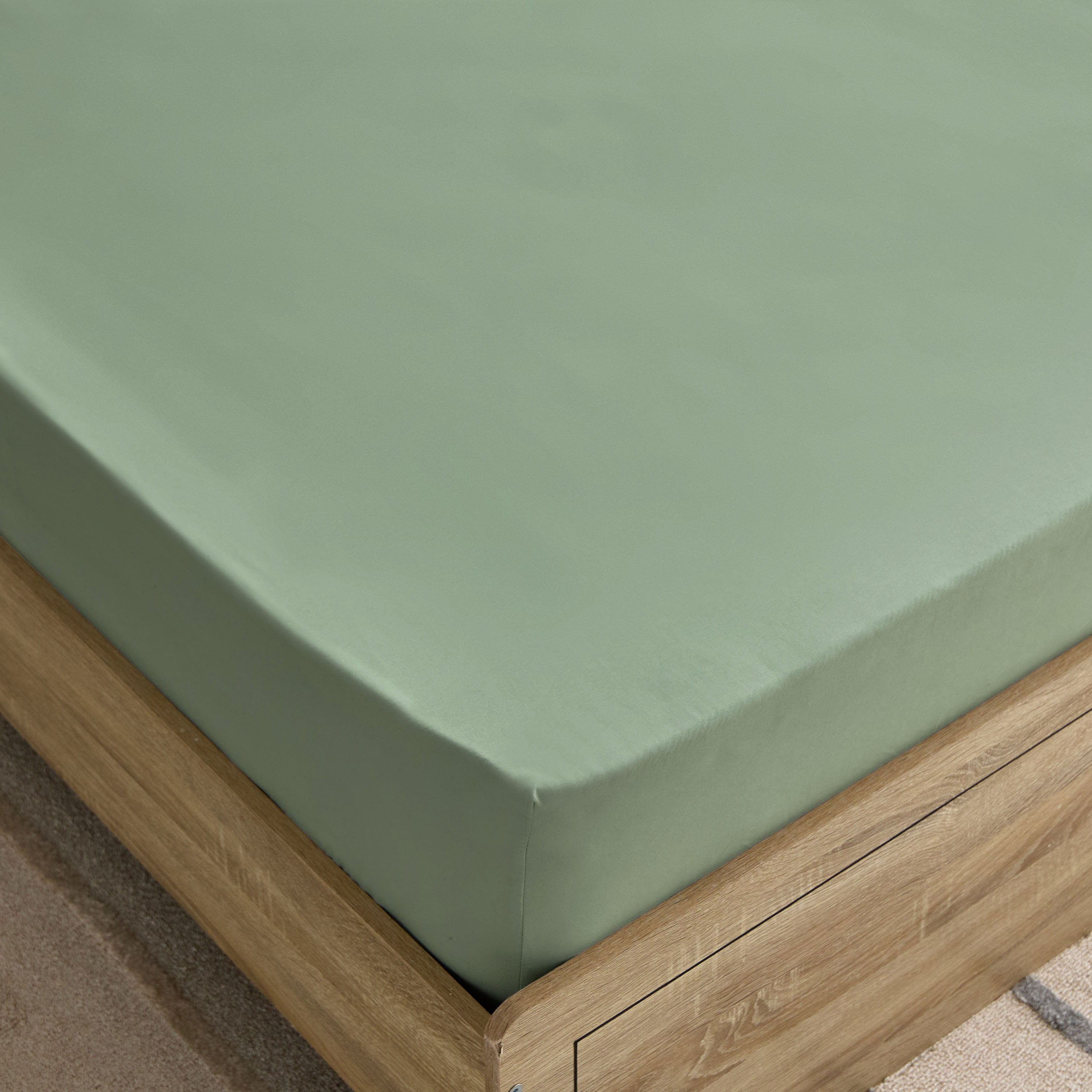 Derby Solid Microfiber Single Fitted Sheet - 90x190+20 cm-hbxhomeware-hbxbedroom-image-4