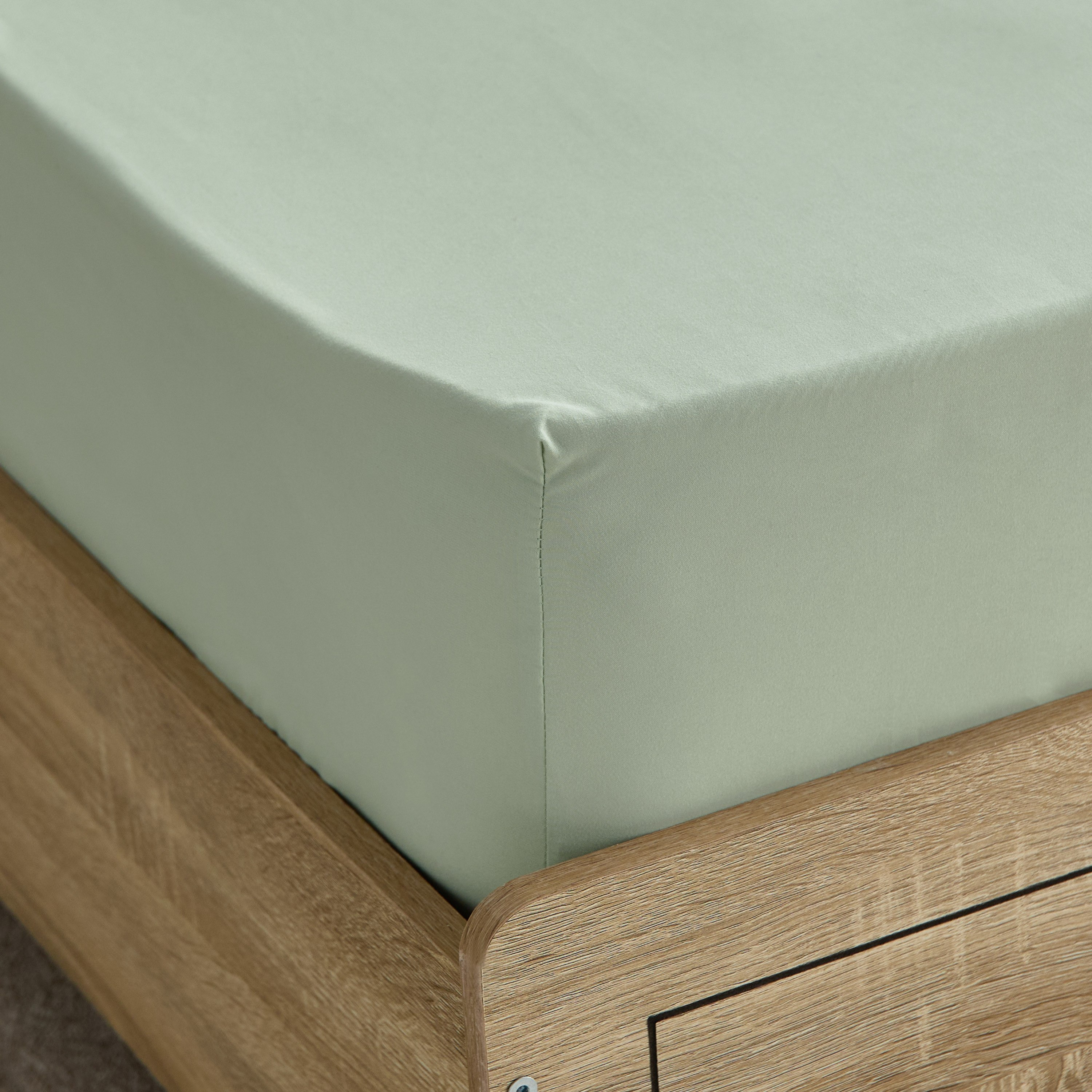 Derby Solid Microfiber Twin Fitted Sheet - 120x200+25 cm-hbxhomeware-hbxbedroom-image-6