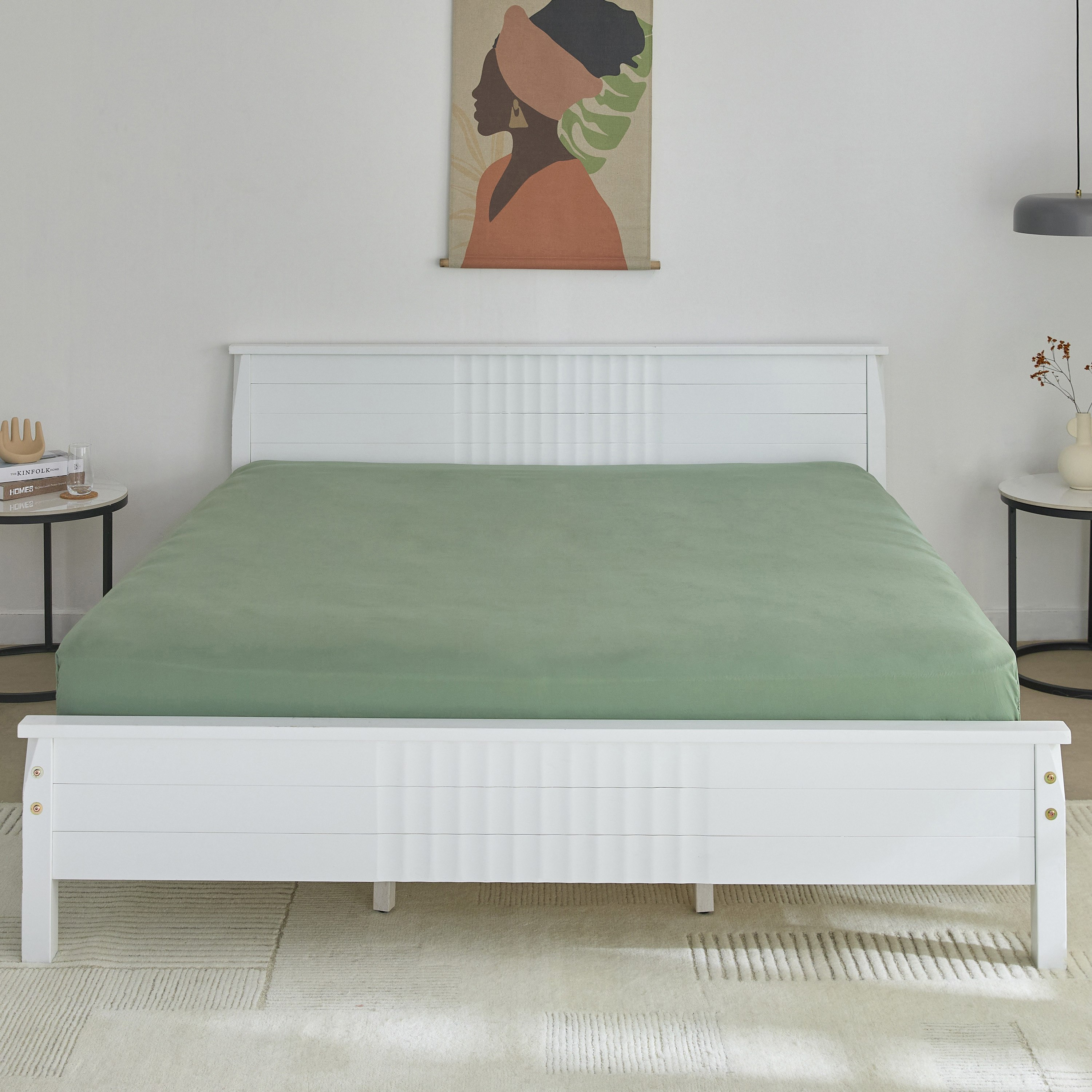 Derby Solid Microfiber Queen Fitted Sheet - 150x200+25 cm-hbxhomeware-hbxbedroom-image-3