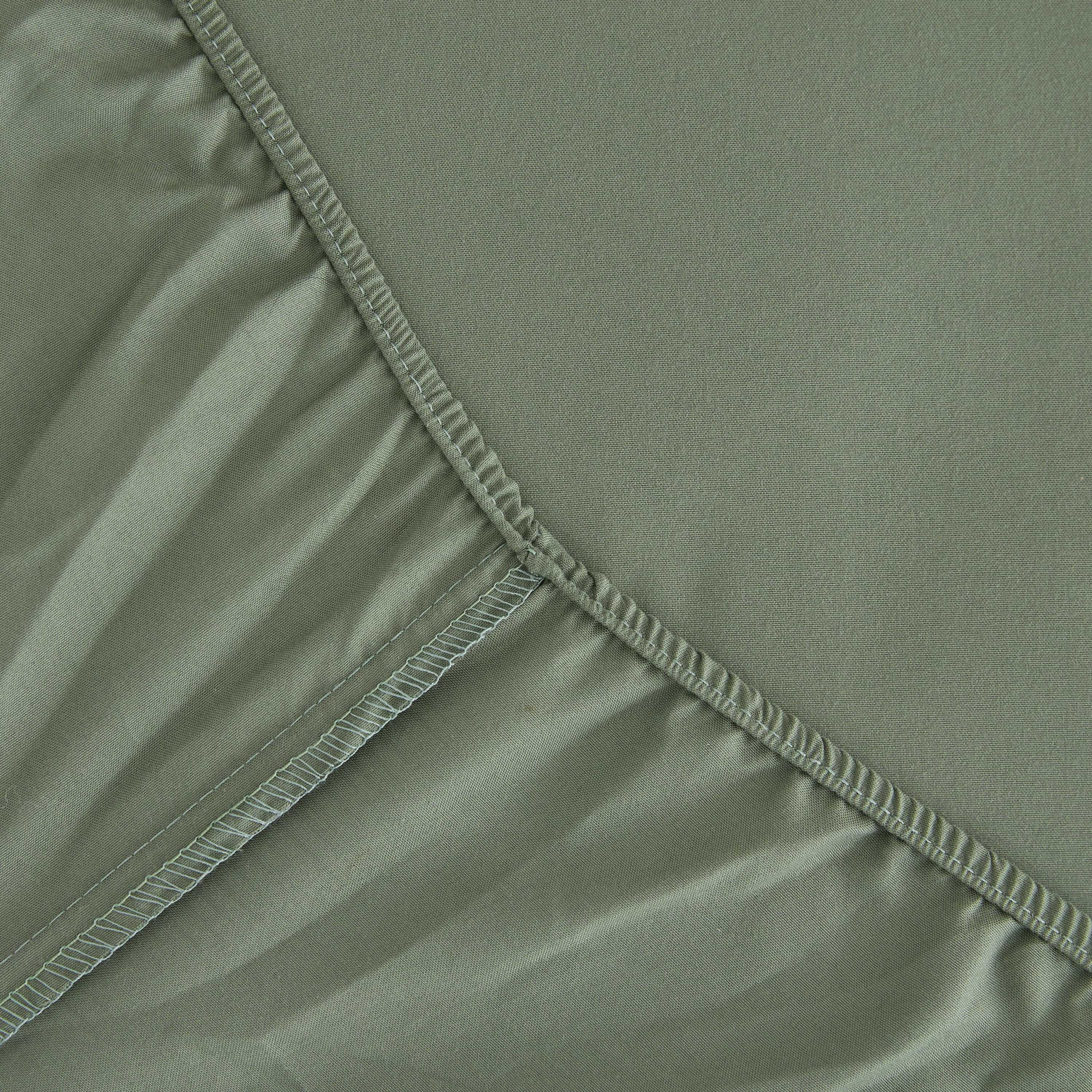 Derby Solid Microfiber Queen Fitted Sheet - 150x200+25 cm-hbxhomeware-hbxbedroom-image-7