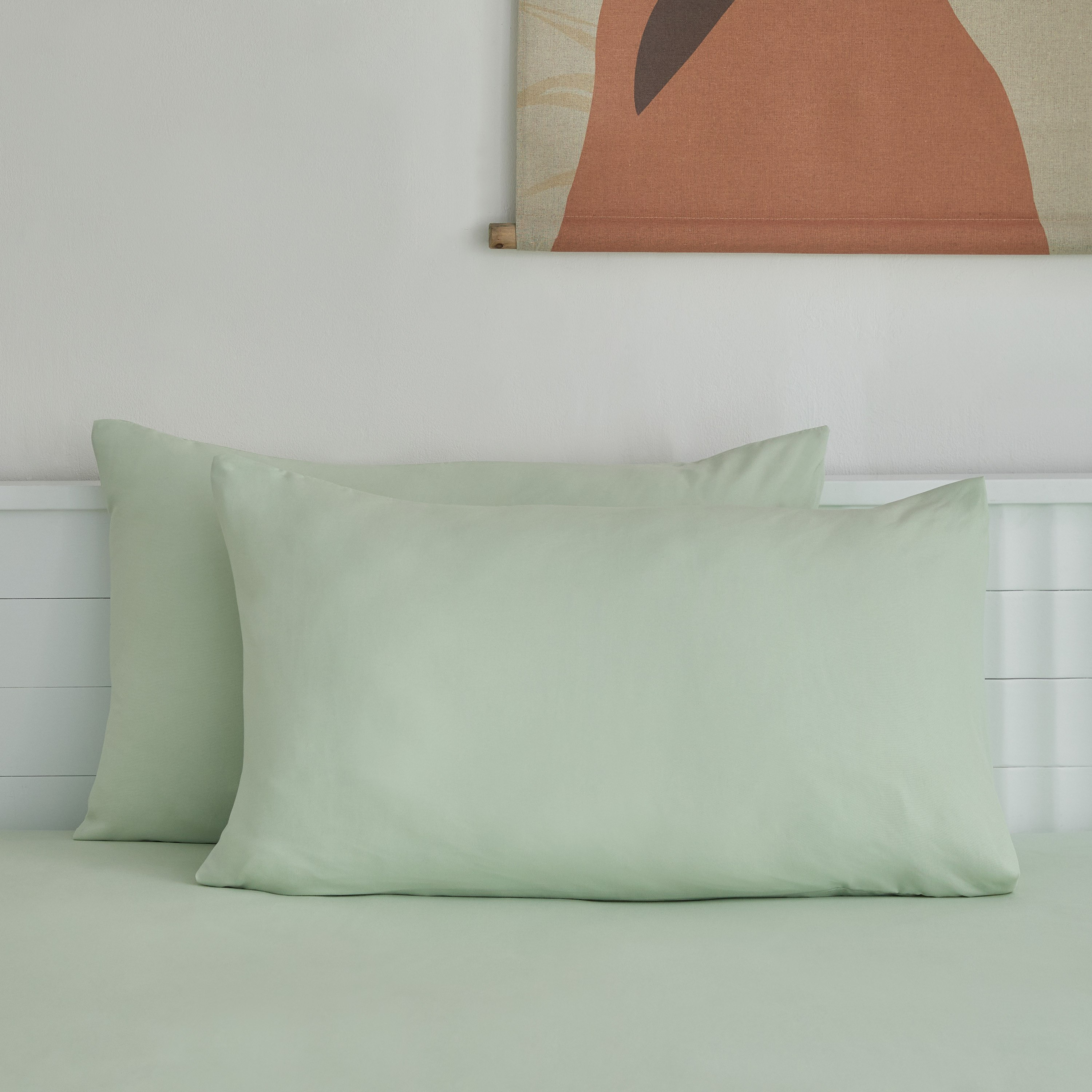 طقم غطاء وسادة من الألياف الدقيقة قطعتين سادة من ديربي - 45x70 سم-hbxhomeware-hbxbedroom-image-2