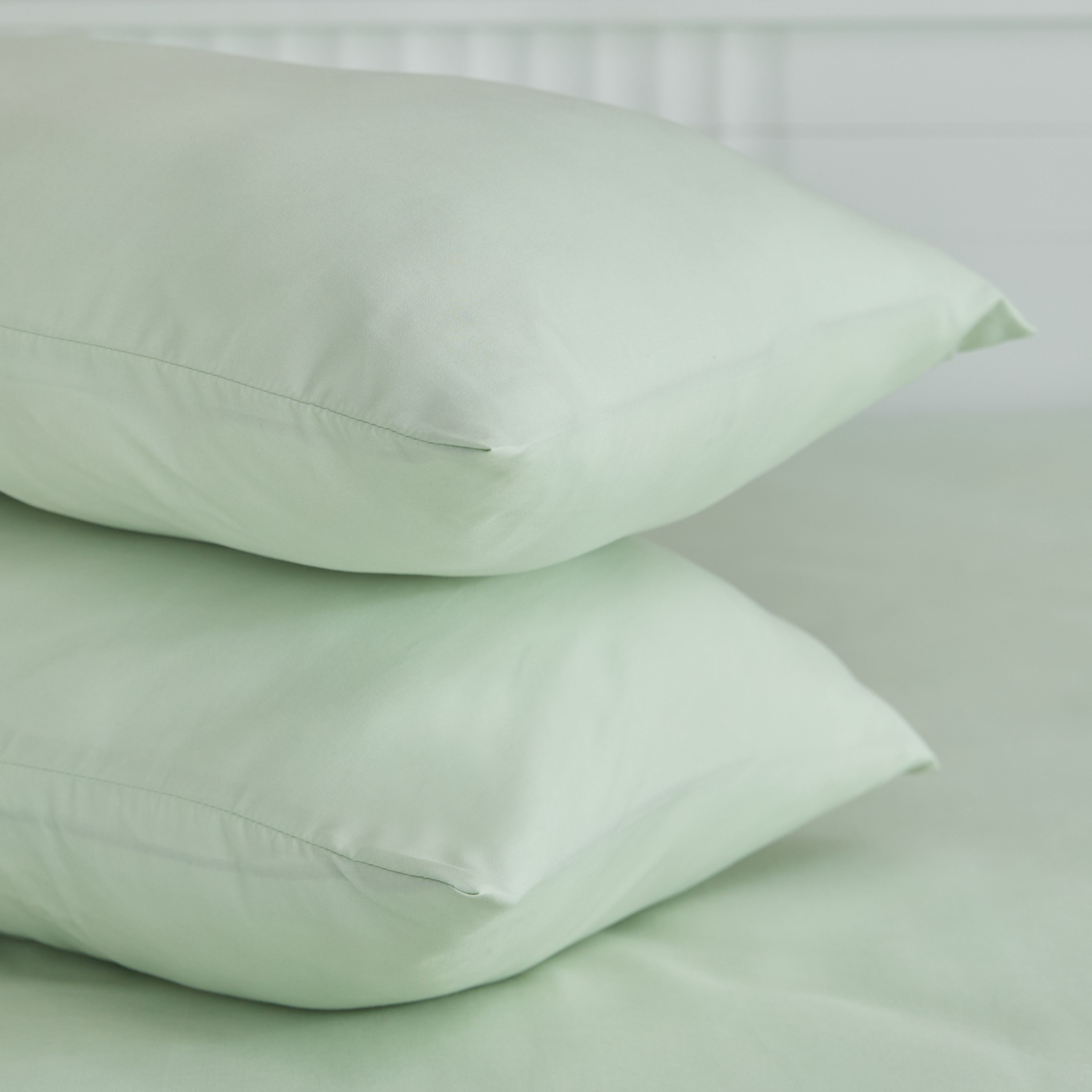 طقم غطاء وسادة من الألياف الدقيقة قطعتين سادة من ديربي - 45x70 سم-hbxhomeware-hbxbedroom-image-5