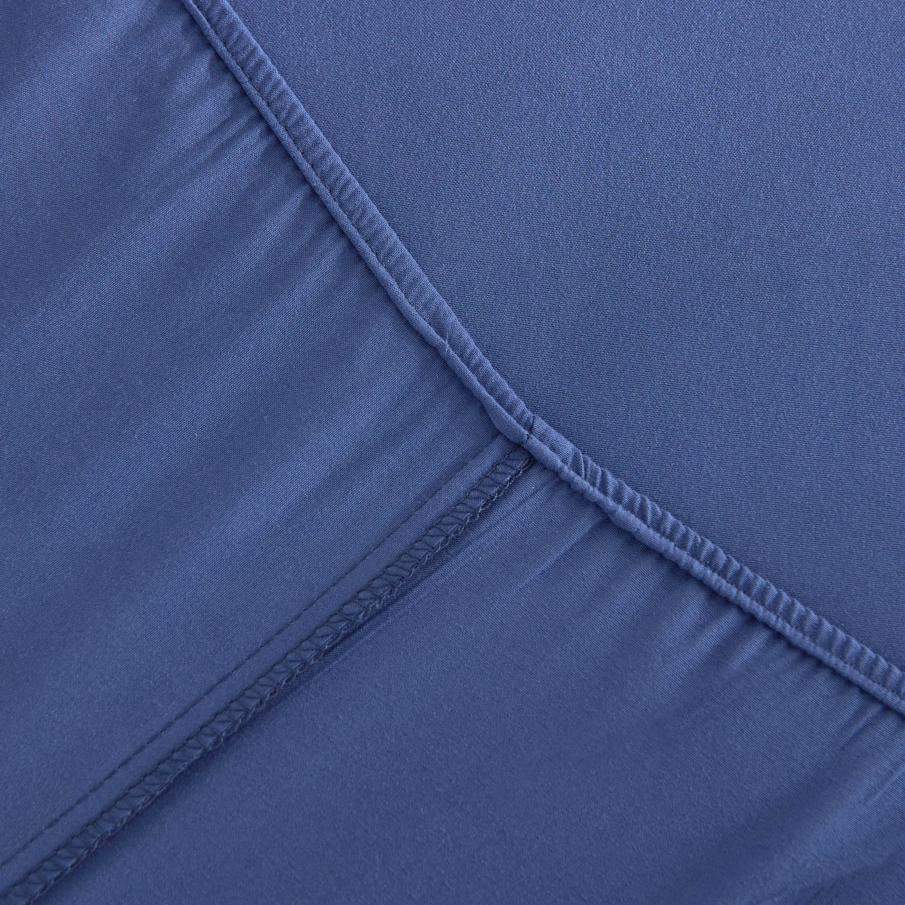Derby Solid Microfiber Queen Fitted Sheet - 150x200+25 cm-hbxhomeware-bedding-fittedsheets-image-7