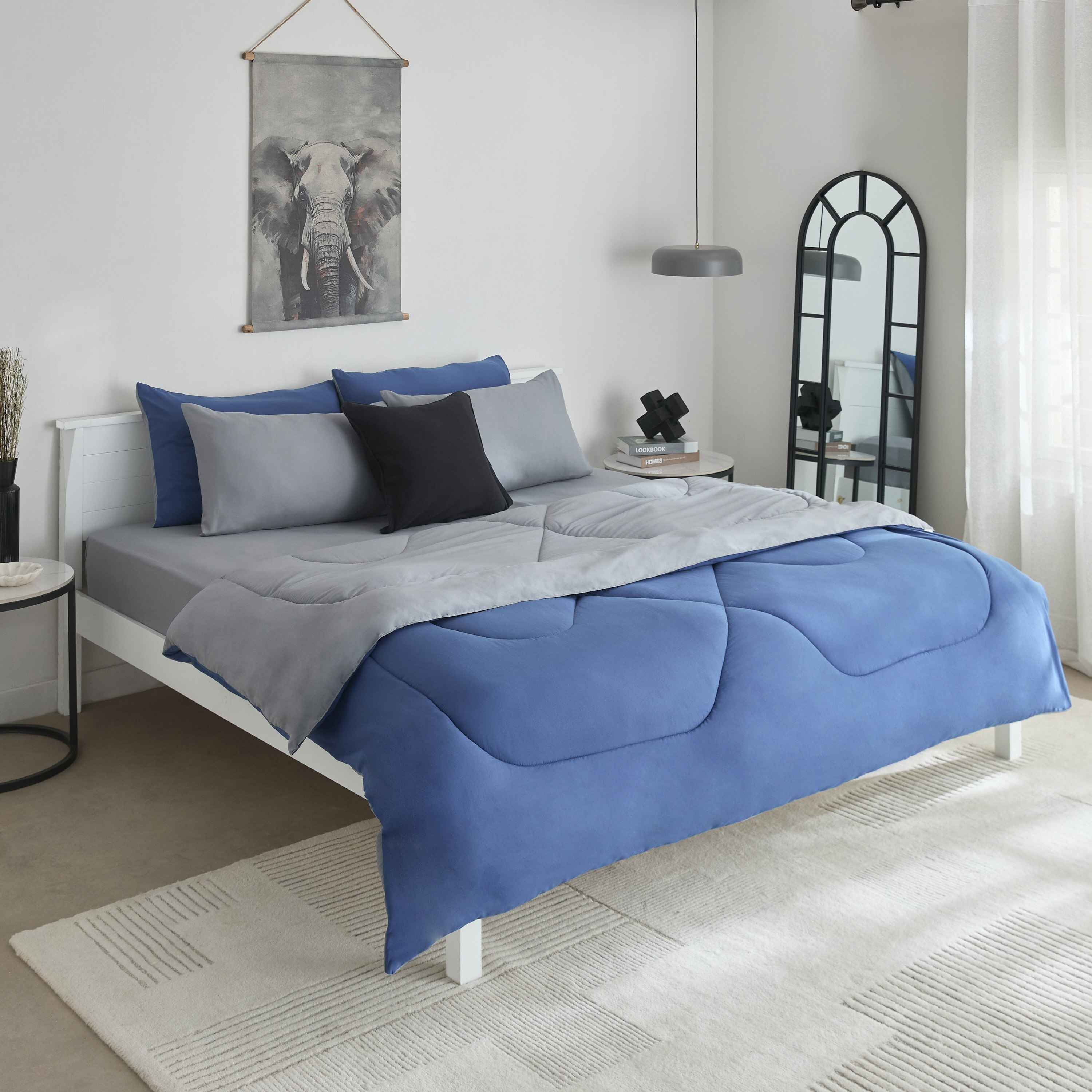شرشف مطاطي أوليمبيك كوين سادة من الألياف الدقيقة من ديربي- 160×200+25 سم-hbxhomeware-hbxbedroom-image-8