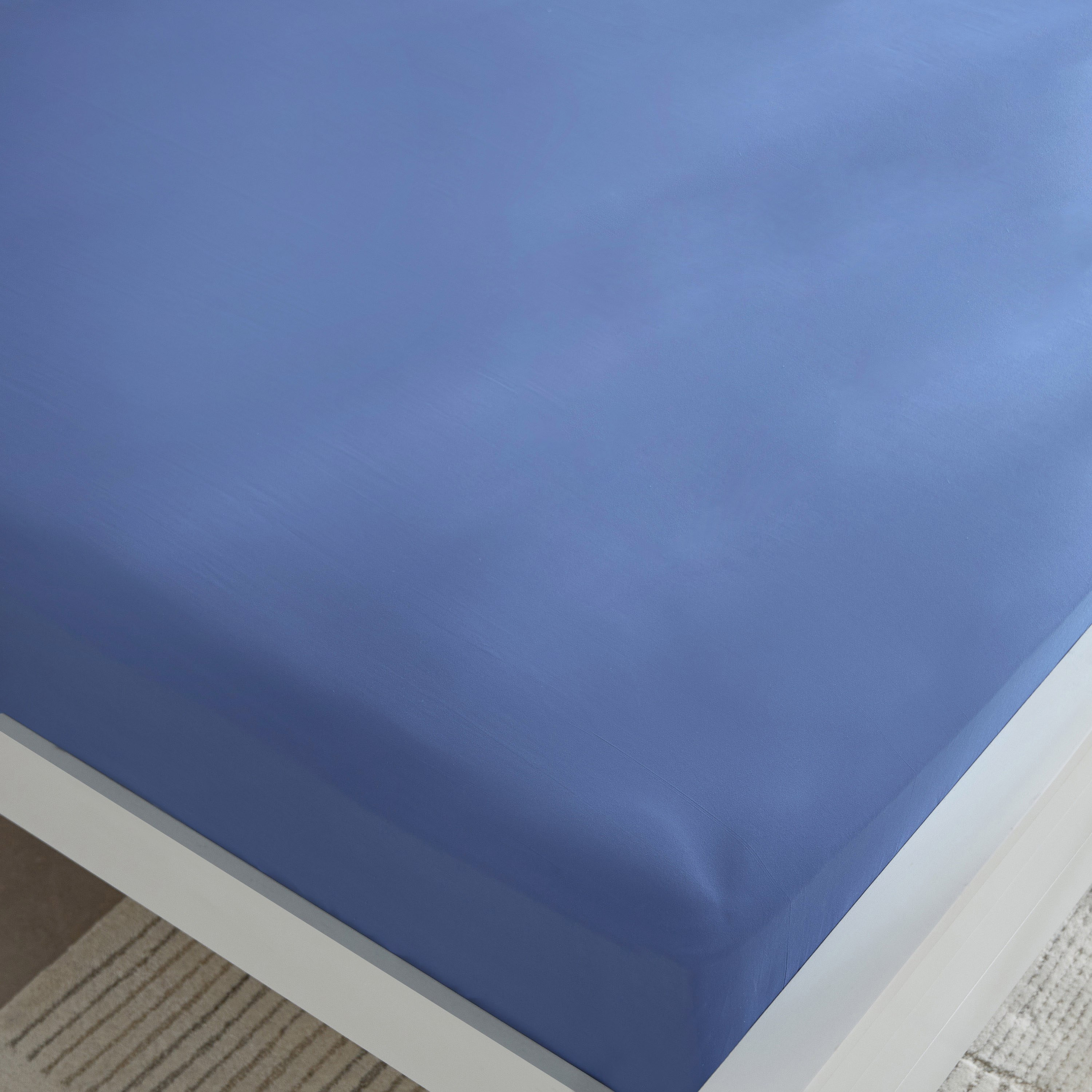 Derby Solid Microfiber King Fitted Sheet - 180x200+25 cm-hbxhomeware-hbxbedroom-image-4