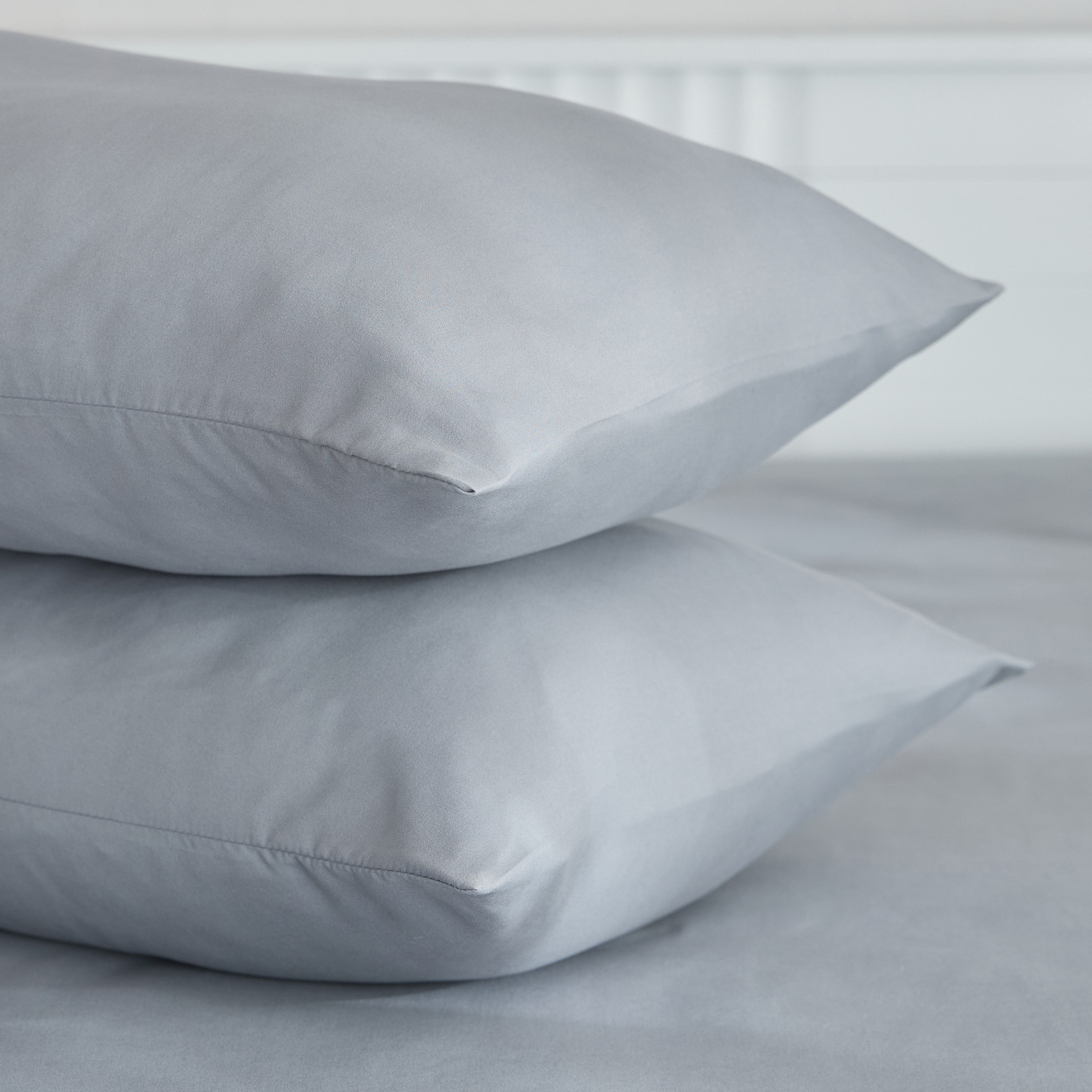 طقم غطاء وسادة من الألياف الدقيقة قطعتين سادة من ديربي - 45x70 سم-hbxhomeware-hbxbedroom-image-5