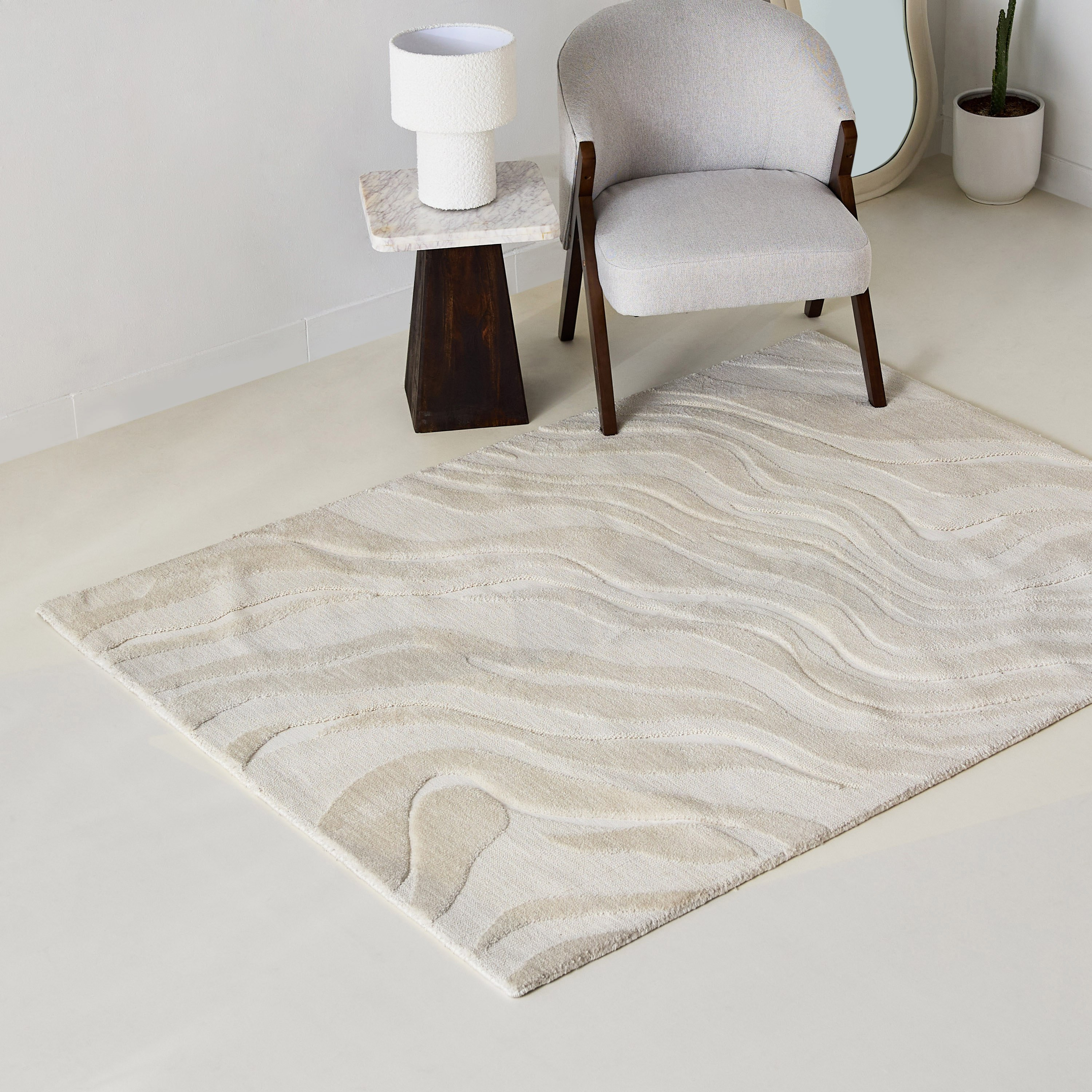 سجادة ميكروفايبر محبوكة ويفز من ميلتون - 120x170 سم-hbxdecorandfurnishings-floorcoverings-rugs-image-1