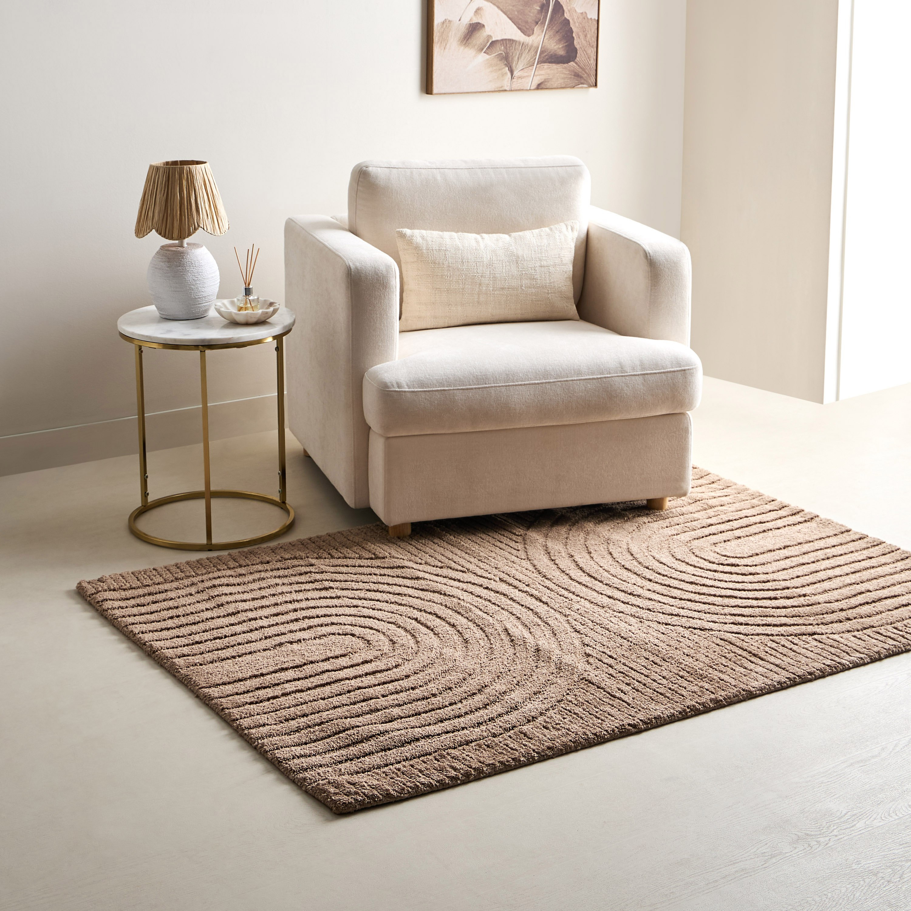 سجادة ألياف دقيقة ميداس من هافن - 120x170 سم-hbxdecorandfurnishings-floorcoverings-rugs-image-5