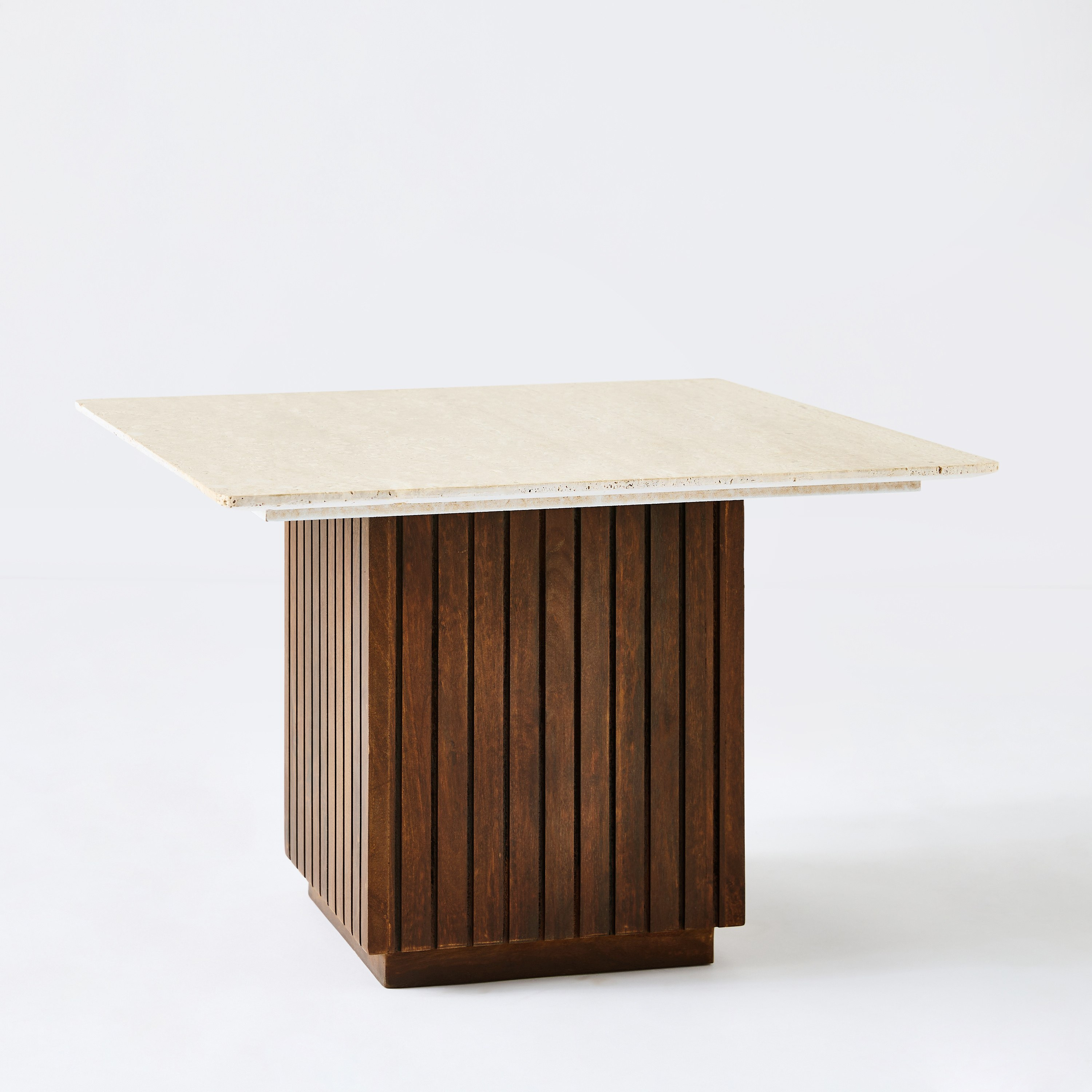 Cavon Fluted 2-Piece Genuine Travertine Top Square Coffee Table with Solid Wood Base Set-PROMO_HB_UAE_THRESHOLD_Furniture_020426-image-7