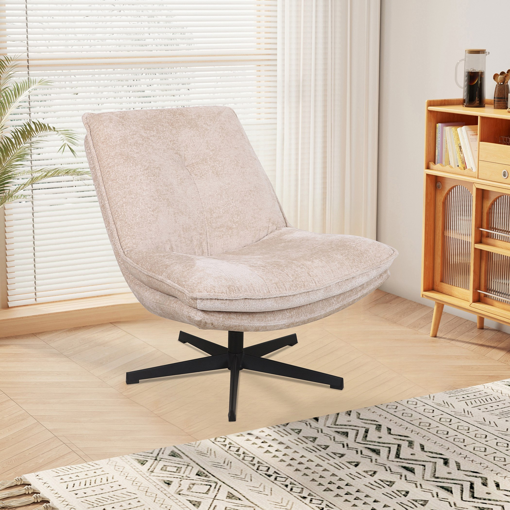 كرسي قماشي فردي دوار من كومو-hbxlivingroom-sofasandarmchairs-easychairs-image-1