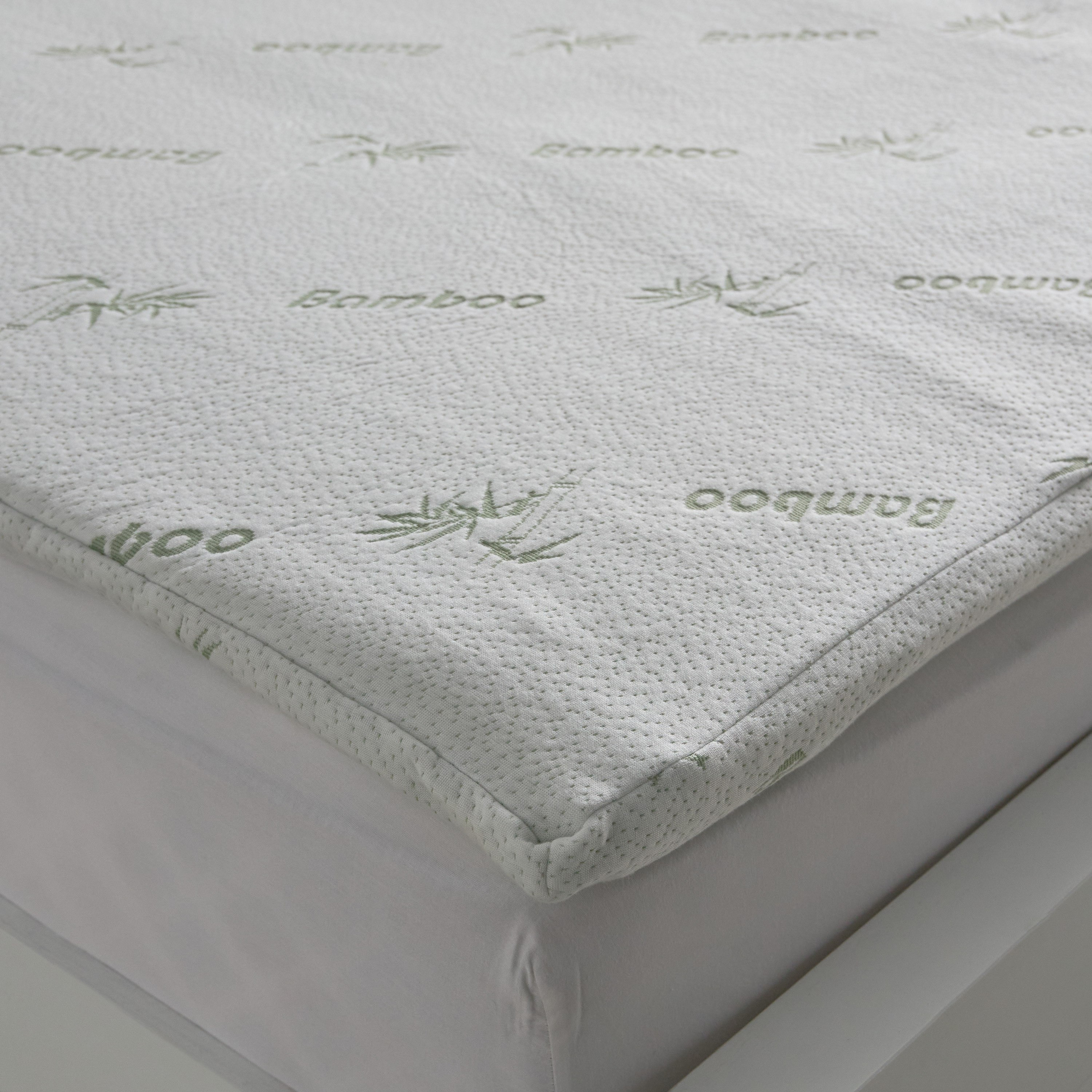 Relax Bamboo Memory Foam Olympic Queen Mattress Topper - 160x200+4 cm-hbxhomeware-hbxbedroom-image-4