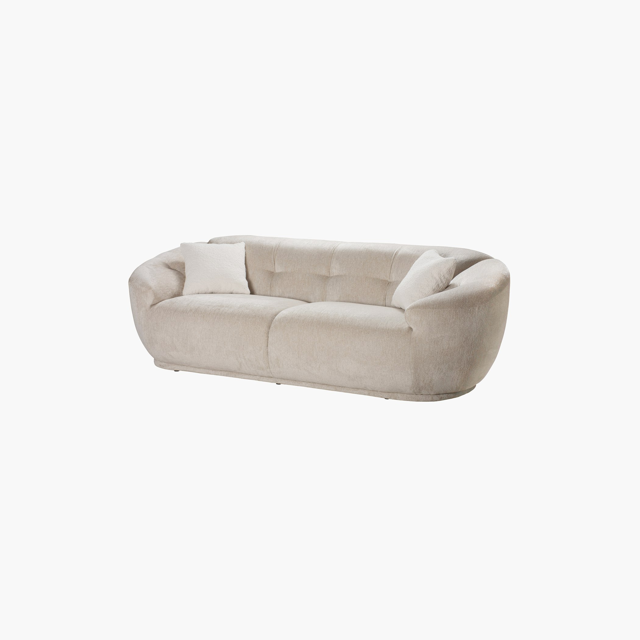 Houston 3-Seater Fabric Sofa with 2 Cushions-hbxlivingroom-sofasandarmchairs-sofas-image-6