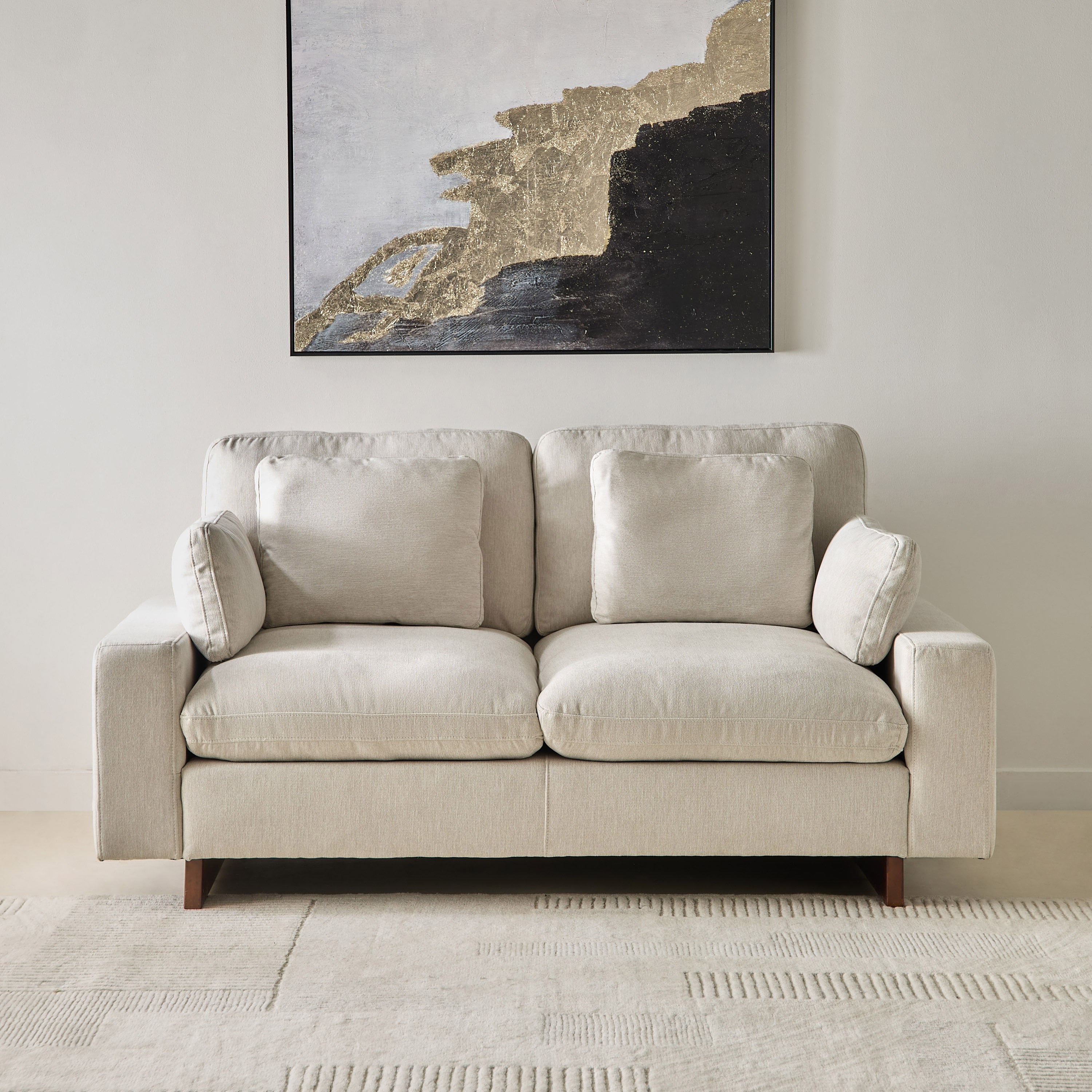 Francisco 2-Seater Fabric Sofa with 2 Waist and 2 Head Cushions-hbxlivingroom-sofasandarmchairs-sofas-image-2