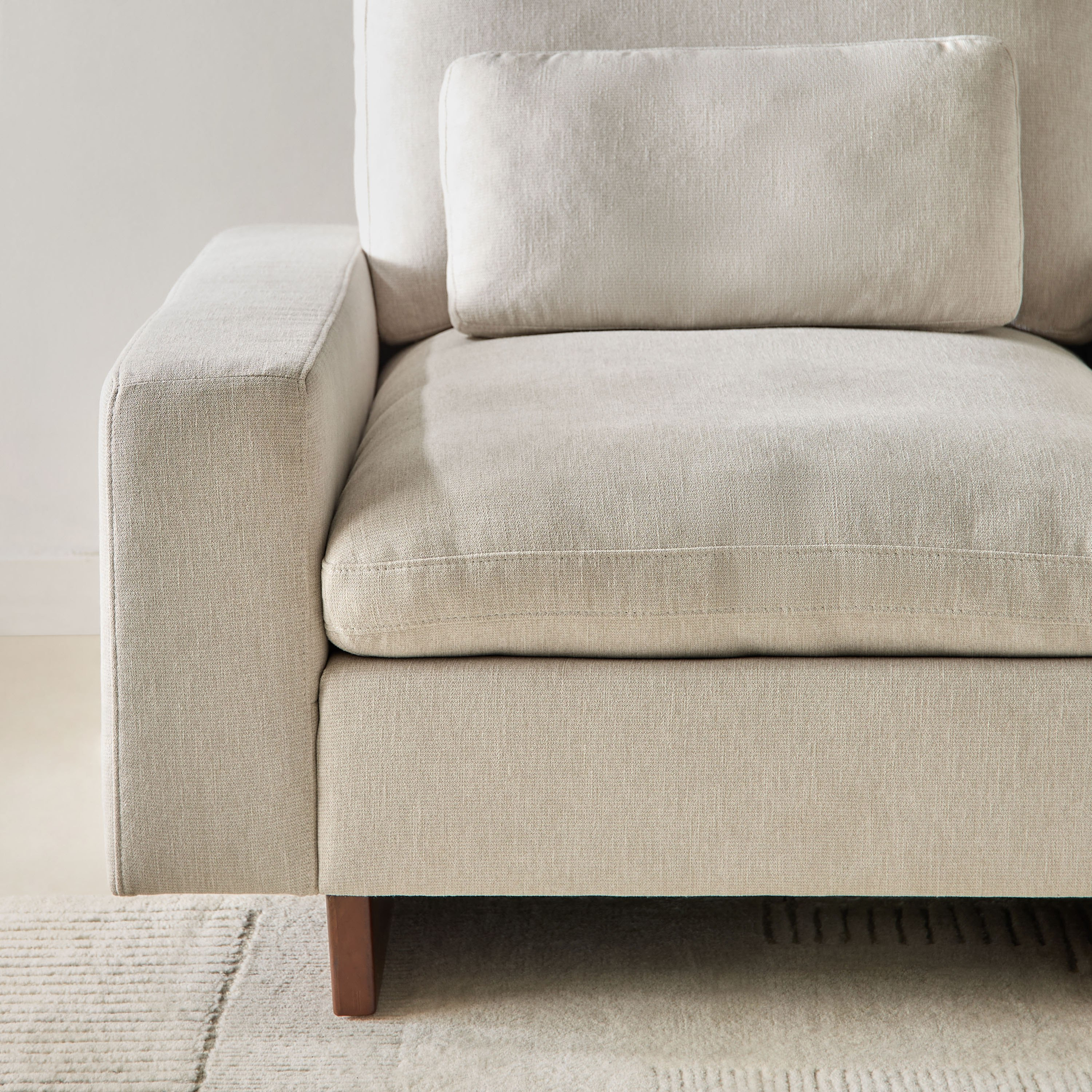 Francisco Fabric Armchair Sofa with Cushion-hbxlivingroom-sofasandarmchairs-sofas-image-4