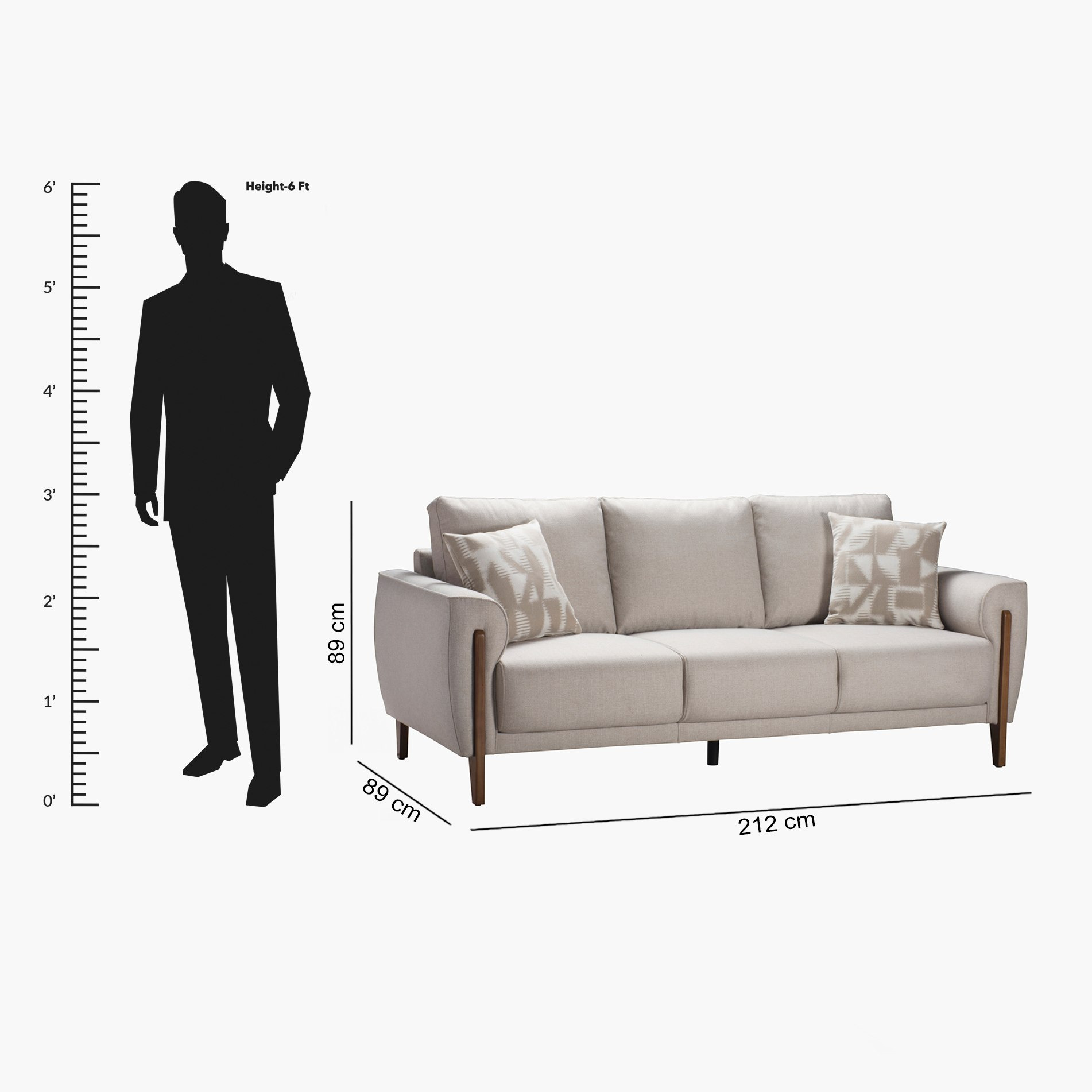 Paso 3-Seater Fabric Sofa with 2 Cushions-hbxlivingroom-sofasandarmchairs-sofas-image-14