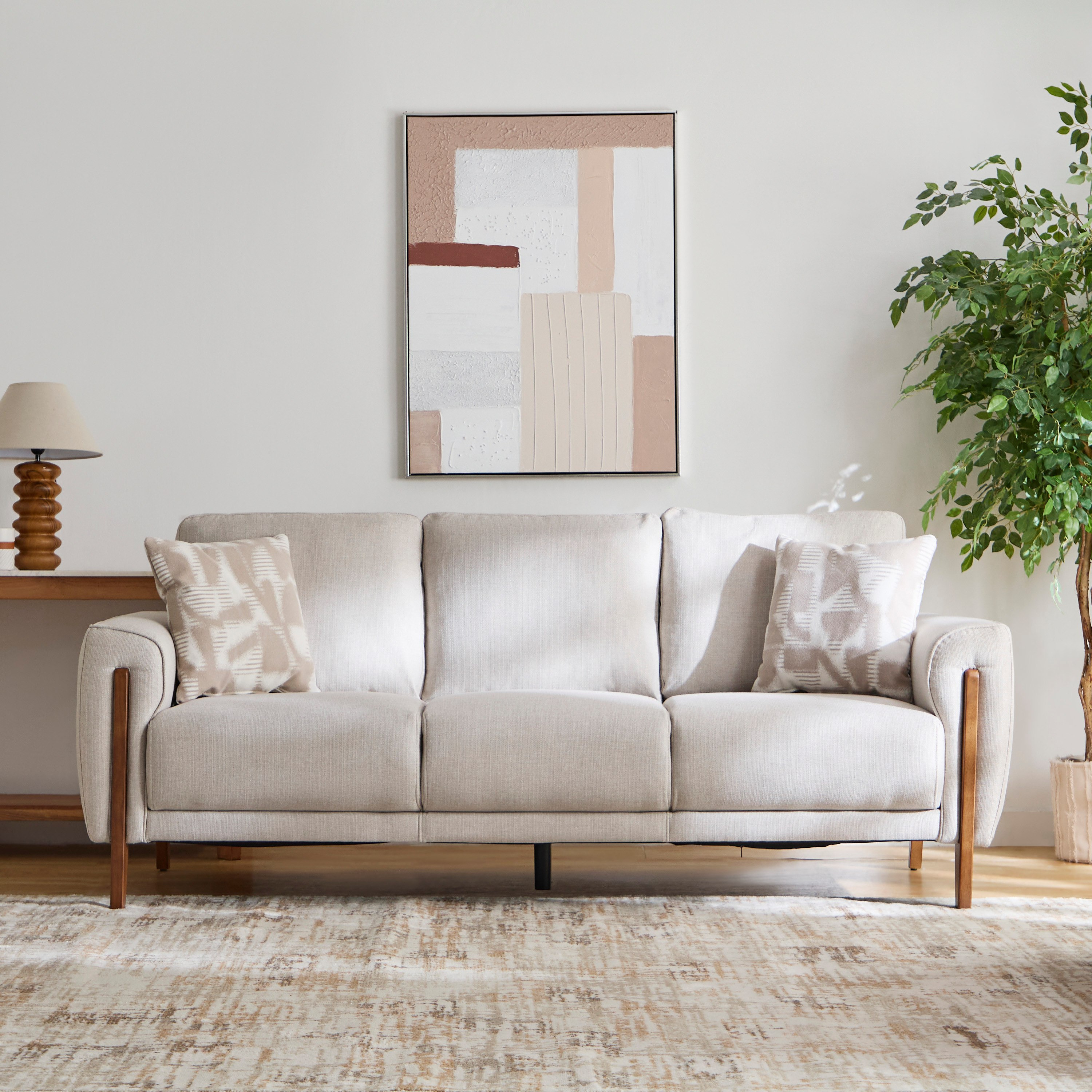 Paso 3-Seater Fabric Sofa with 2 Cushions-hbxlivingroom-sofasandarmchairs-sofas-image-2