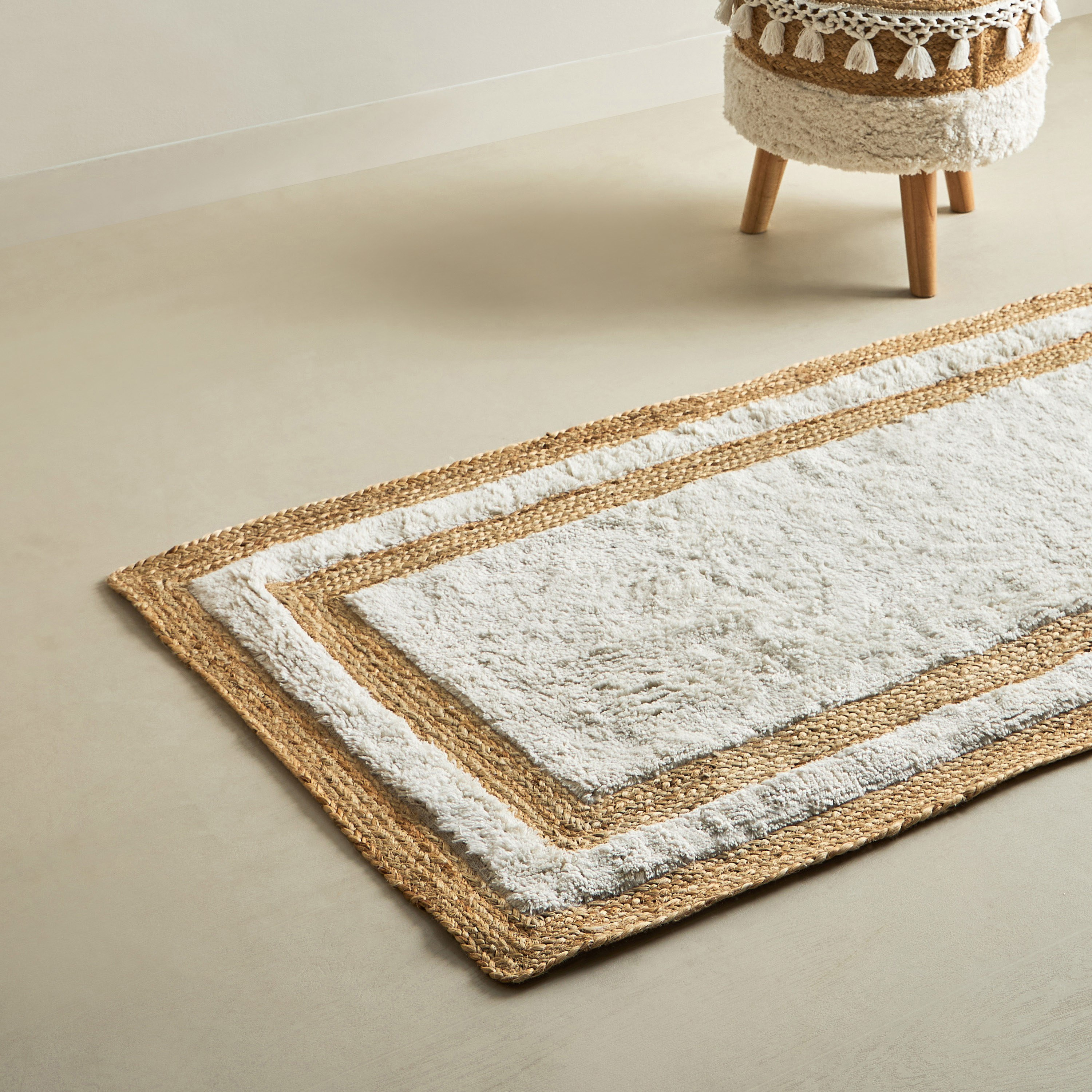 سجادة جوت مصنوعة يدويًا ميدتاون من إيكو - 80x150 سم-hbxdecorandfurnishings-floorcoverings-rugs-image-1