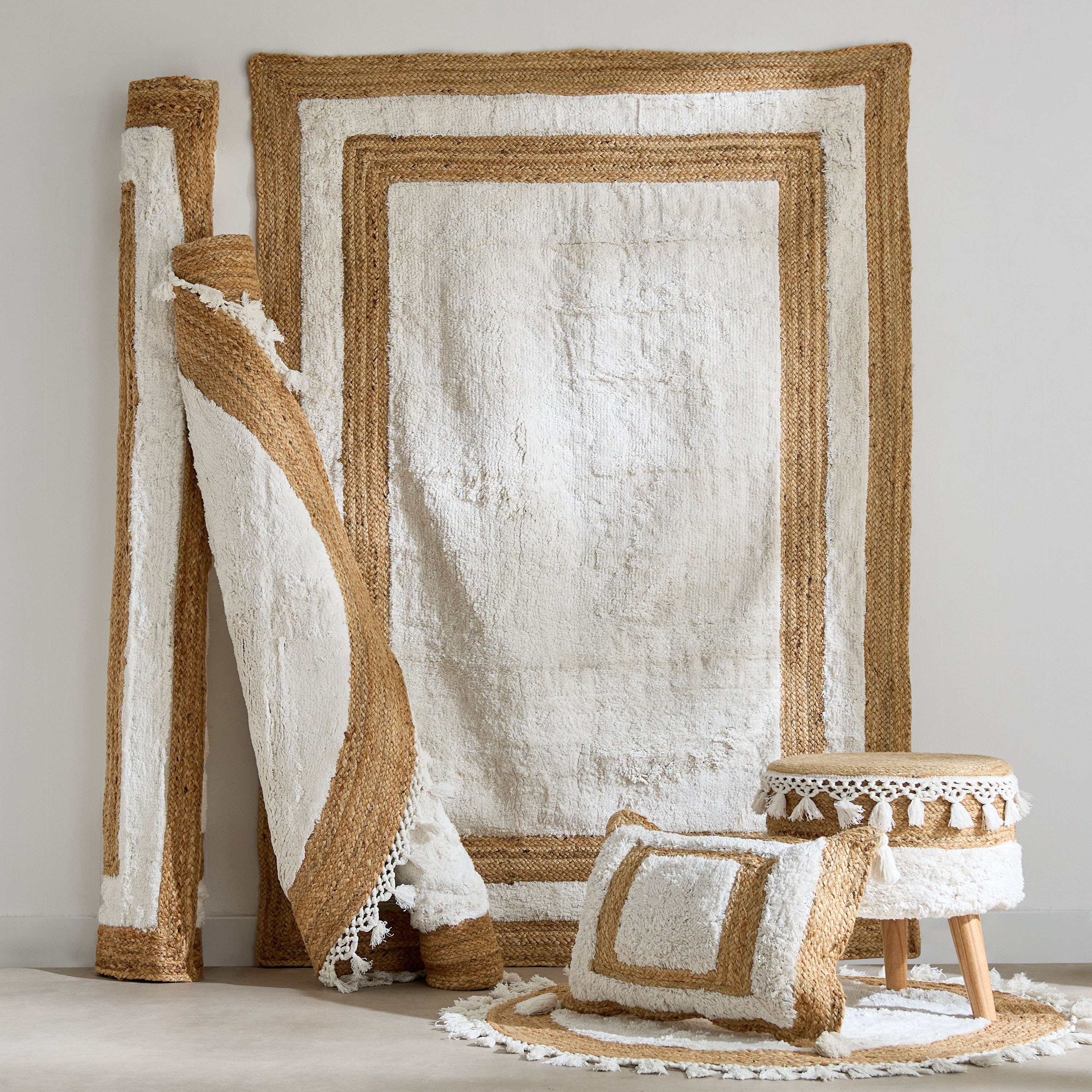 سجادة جوت مستديرة مصنوعة يدوياً من إيكو ميدتاون - 150 سم-hbxdecorandfurnishings-floorcoverings-rugs-image-5