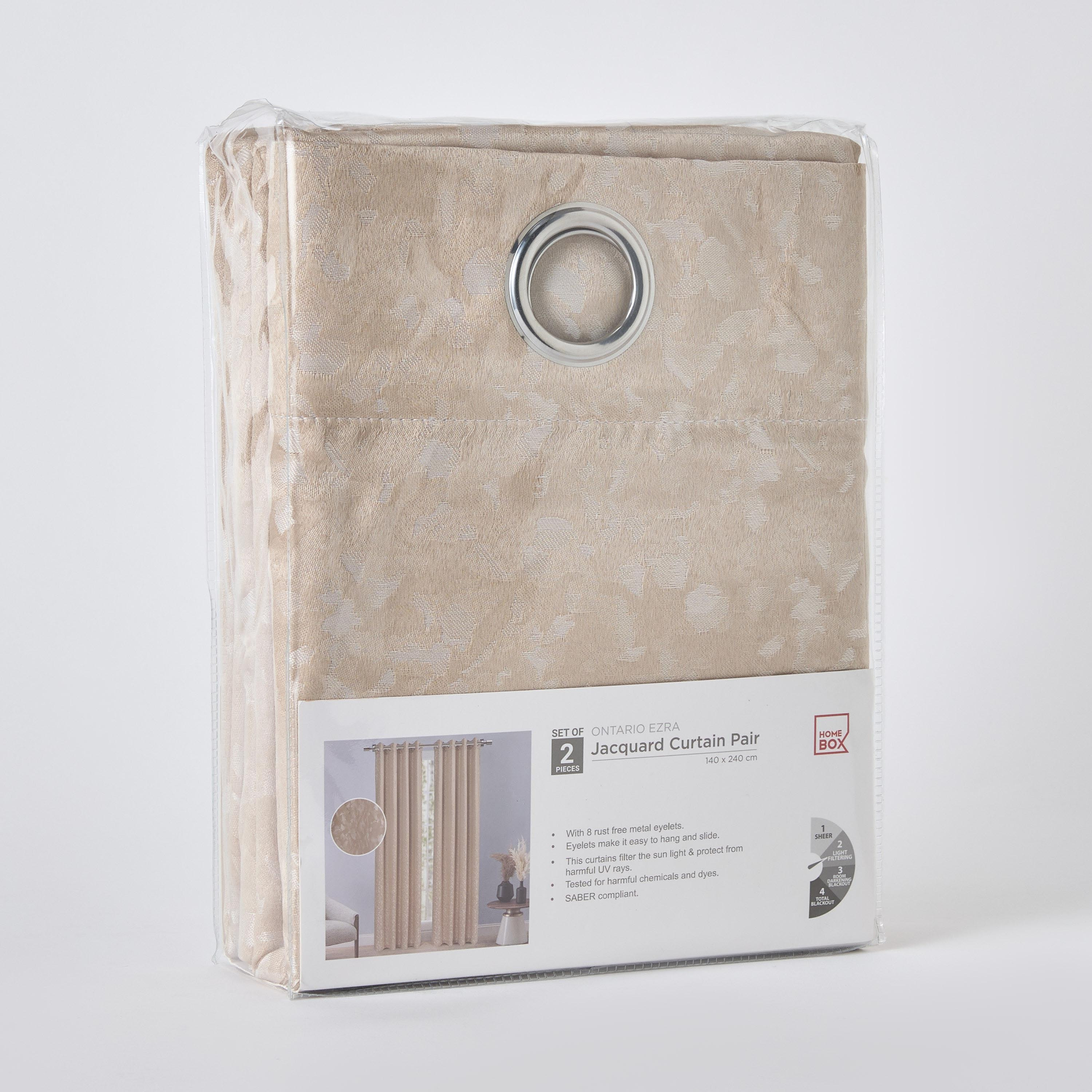 طقم ستائر جاكار قطعتين من أونتاريو إزرا  - 140x240 سم-hbxhomeware-hbxlivingroom-image-4