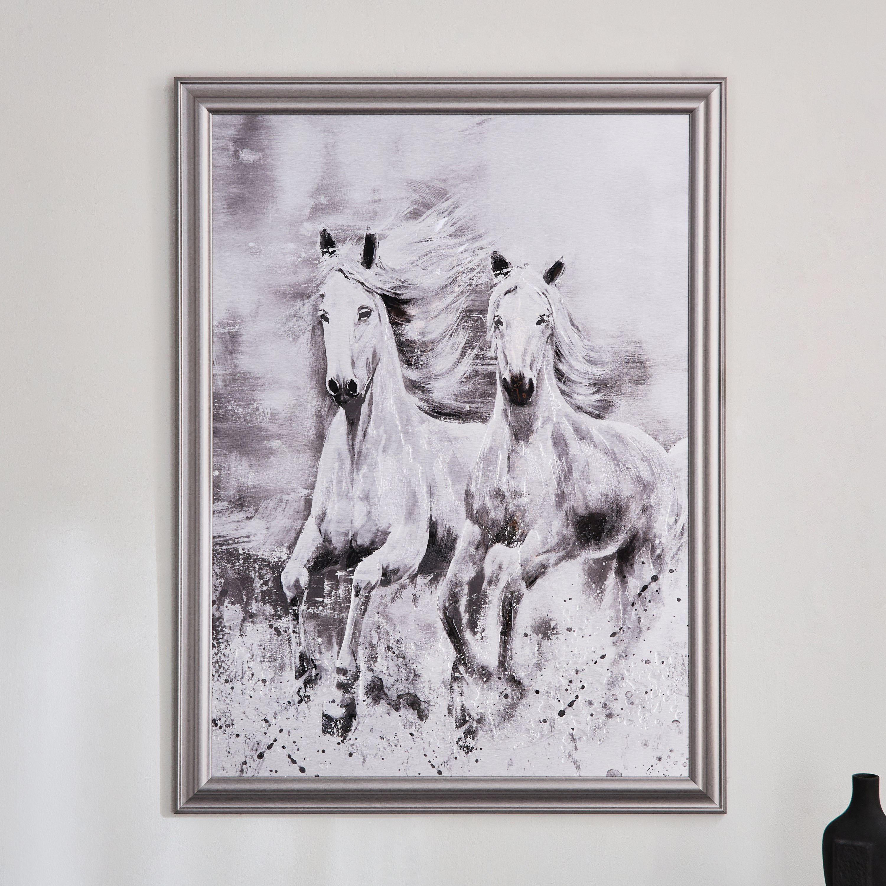 لوحة مؤطرة بطبعات حصان من فيفيد - 90x120 سم-hbxhomeware-hbxdecorandfurnishings-image-2