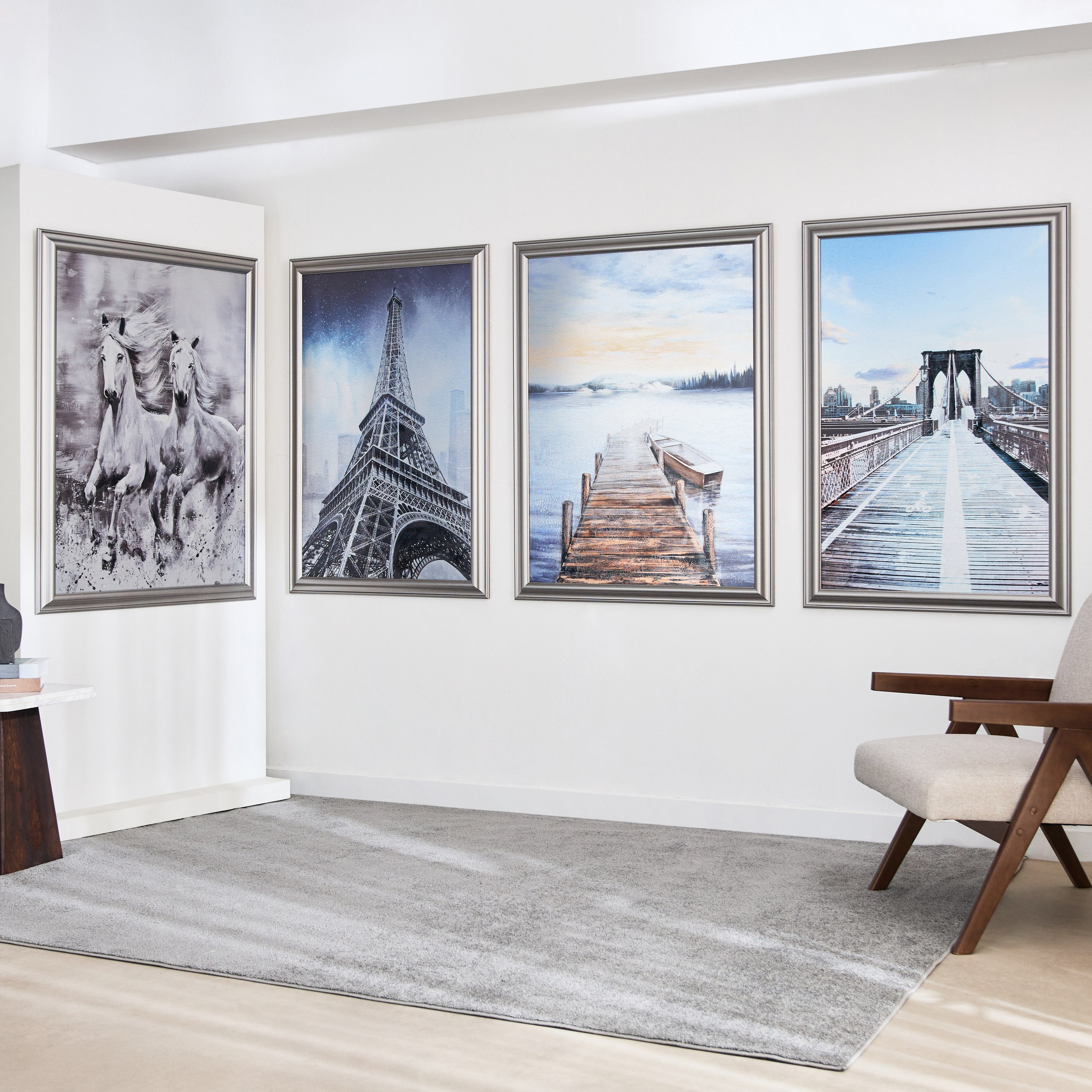 لوحة مؤطرة بطبعات حصان من فيفيد - 90x120 سم-hbxhomeware-hbxdecorandfurnishings-image-4