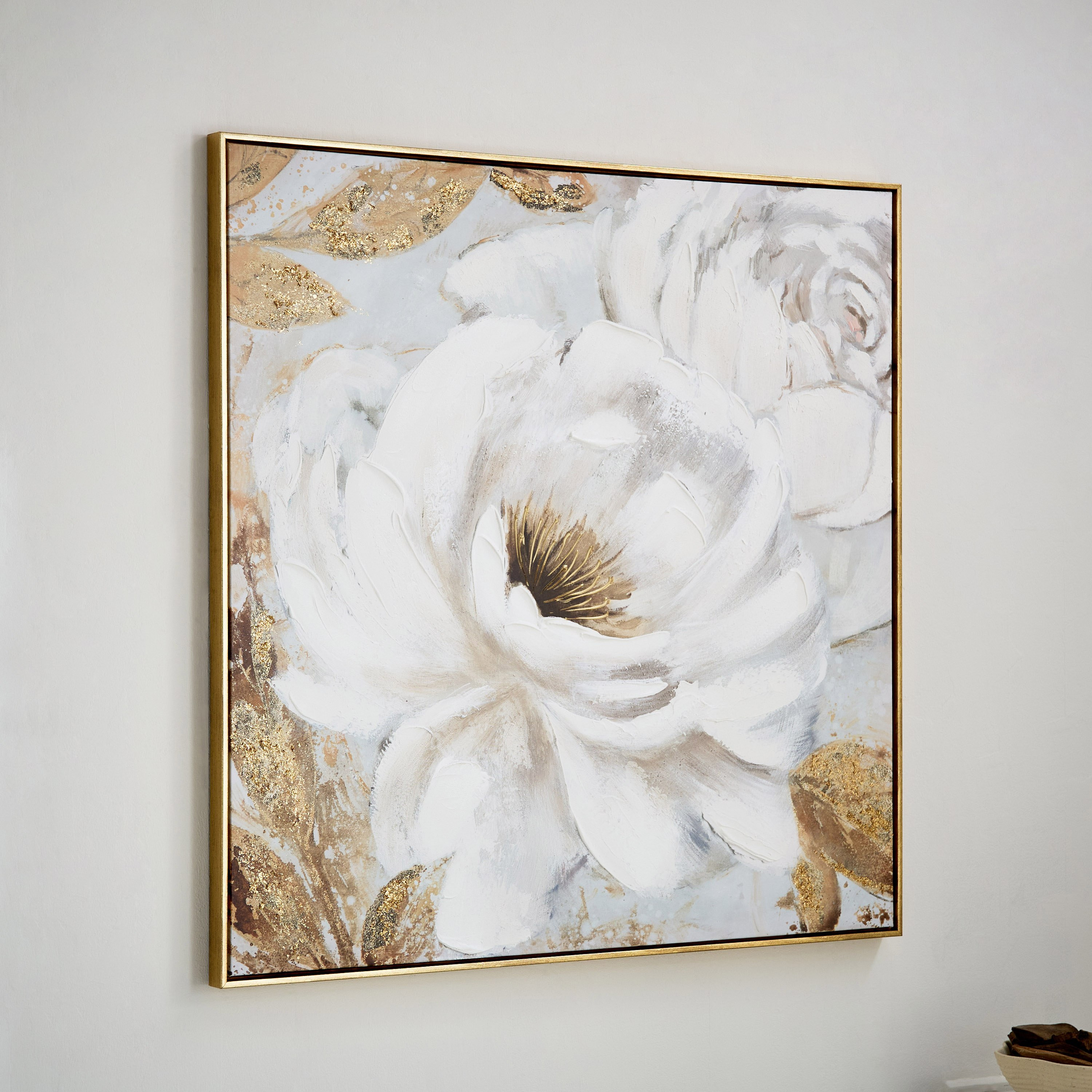 لوحة كانفاس مرسومة يدويًا 60% من فيفيد - 100x100 سم-hbxhomeware-hbxdecorandfurnishings-image-1