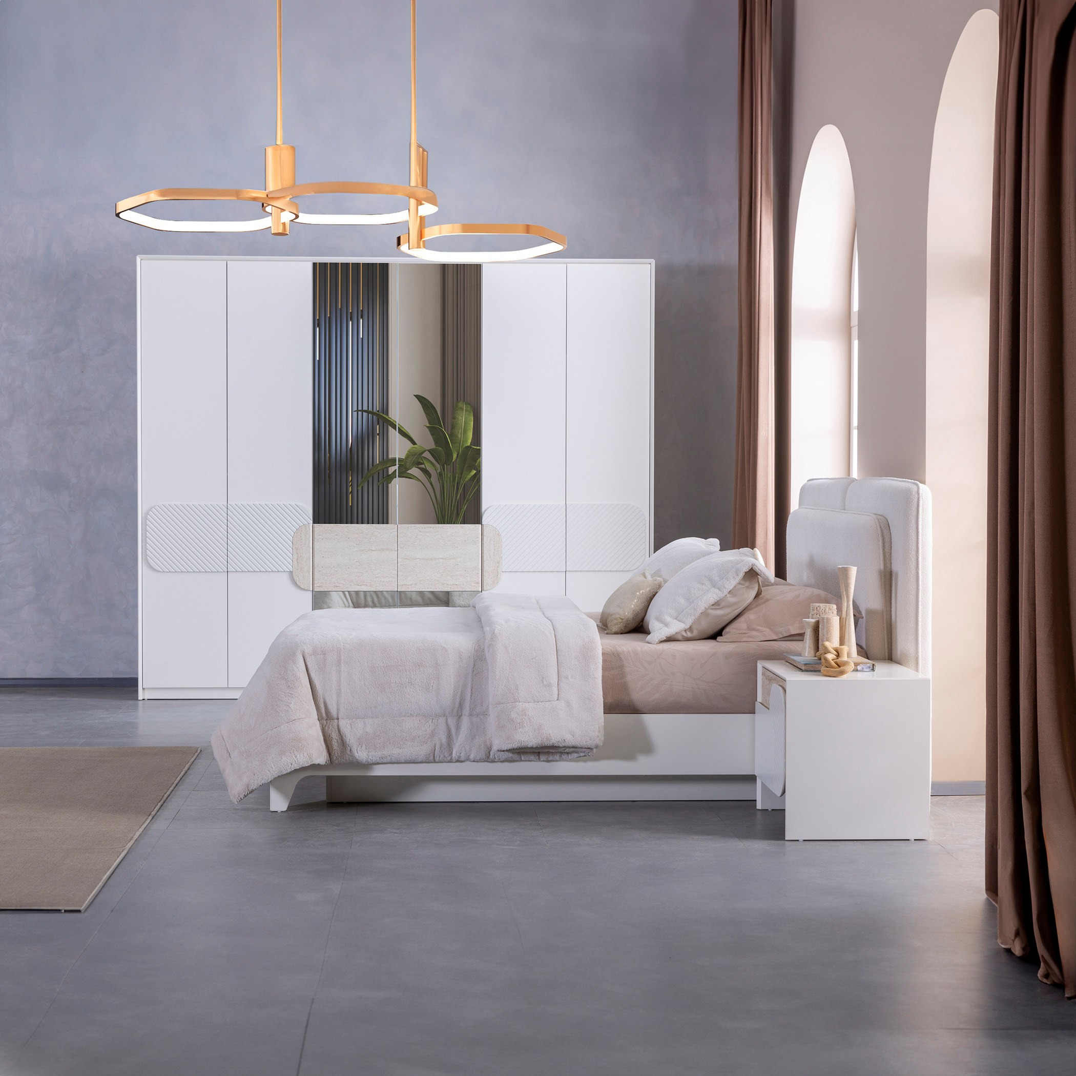Alfa 6-Door Wardrobe with 2 Drawers and Mirror-PROMO_HB_KSA_HBX10_190925-image-8