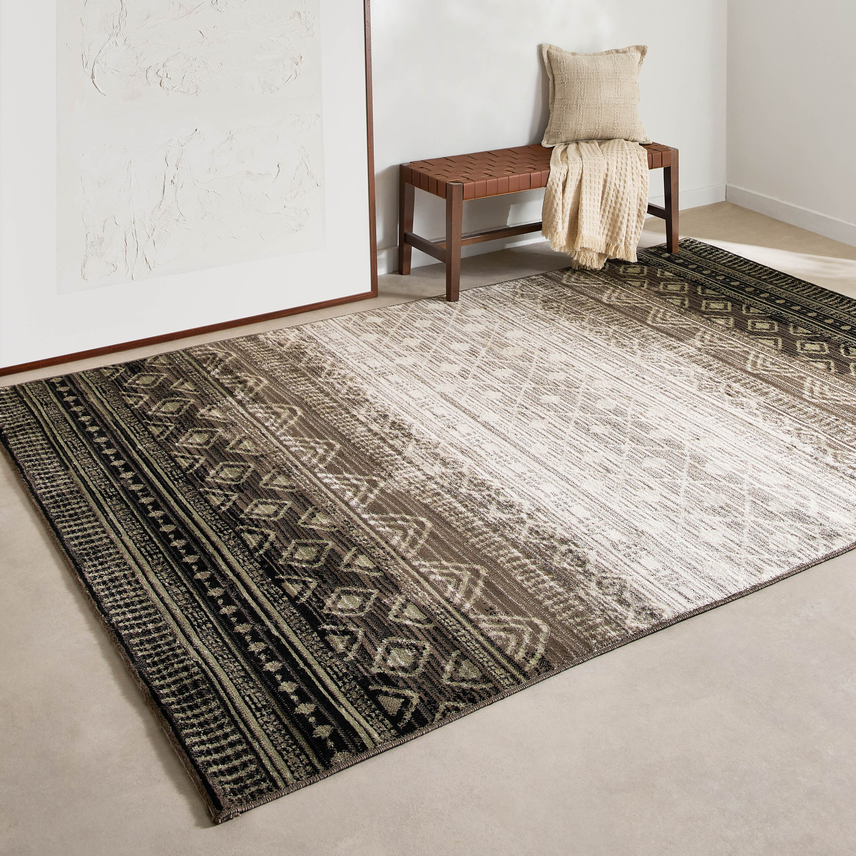 سجادة بولي بروبيلين مقاومة للبقع هينجي من ماهرين - 200x300 سم-hbxdecorandfurnishings-floorcoverings-rugs-image-1