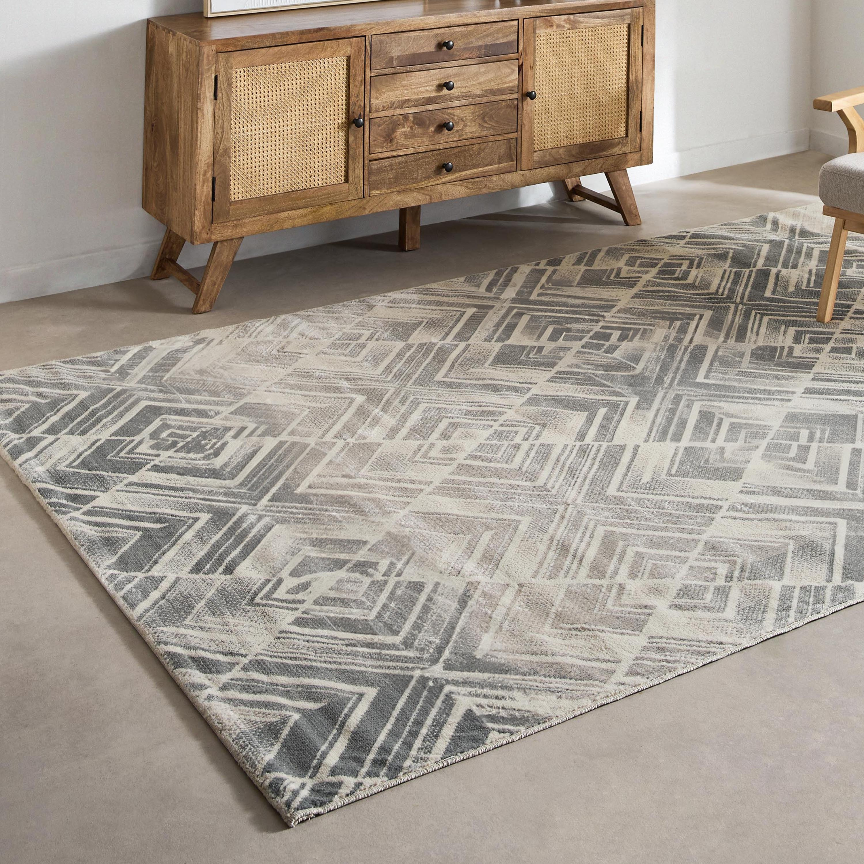 سجادة بولي بروبيلين مقاومة للبقع بلوم من ماهرين - 200x300 سم-hbxdecorandfurnishings-floorcoverings-rugs-image-1