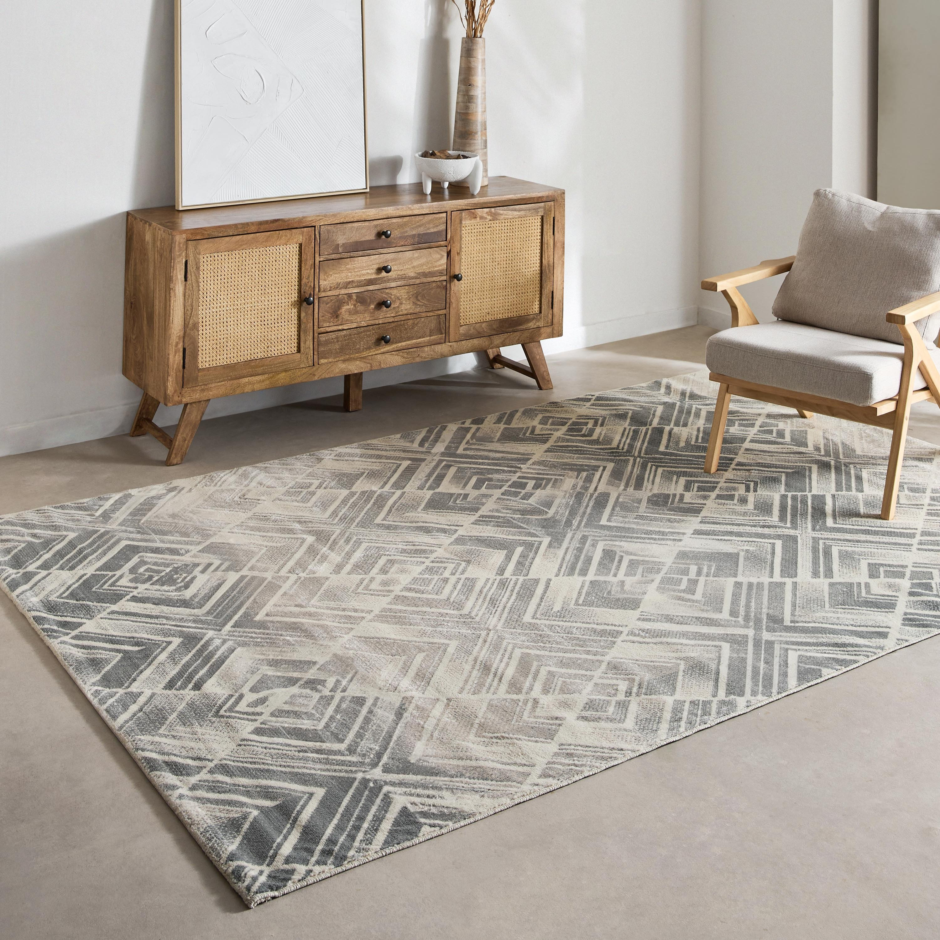 سجادة بولي بروبيلين مقاومة للبقع بلوم من ماهرين - 200x300 سم-hbxdecorandfurnishings-floorcoverings-rugs-image-5