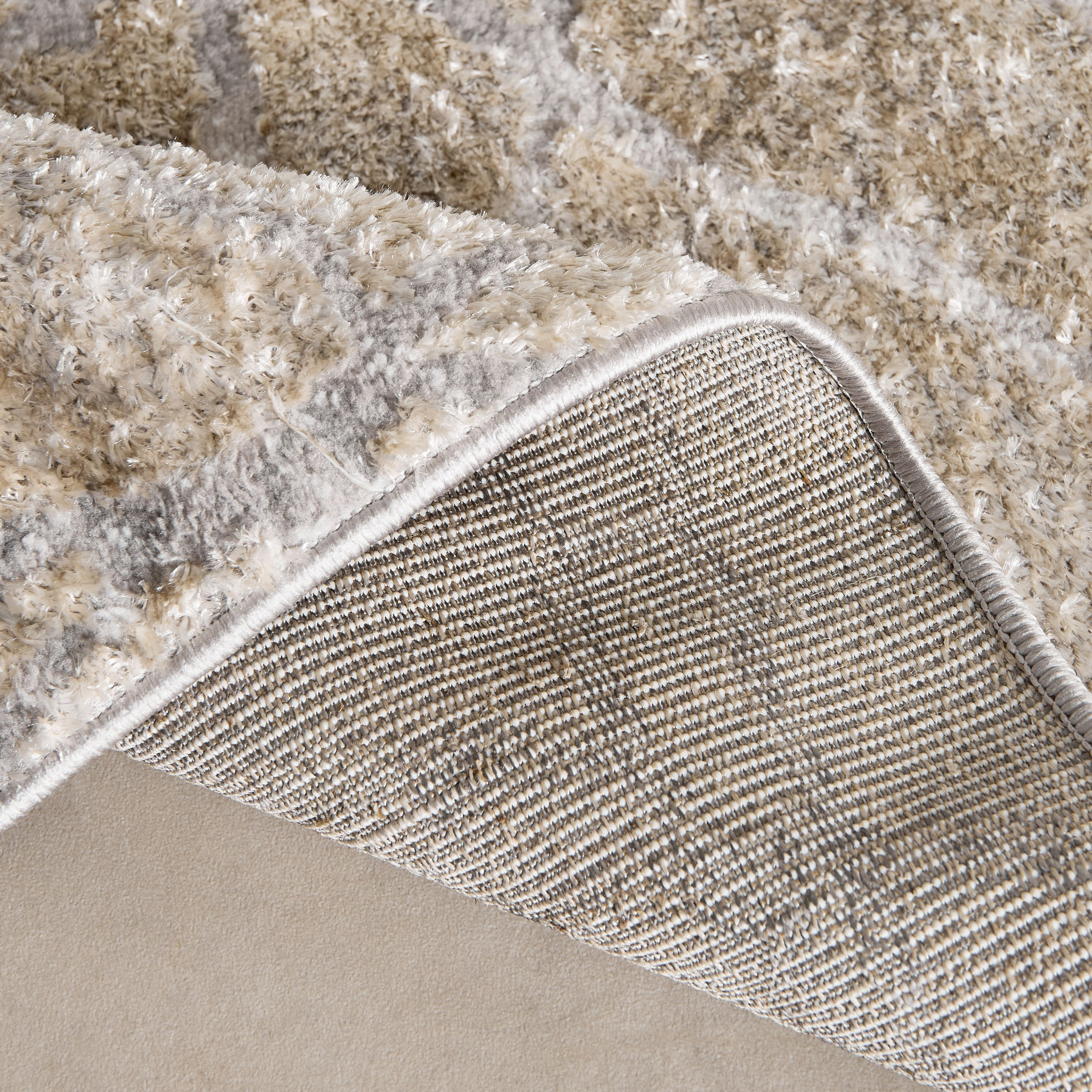 Gloss Shine Stain Resistant Polypropylene Rug - 110x160 cm-hbxdecorandfurnishings-floorcoverings-rugs-image-4