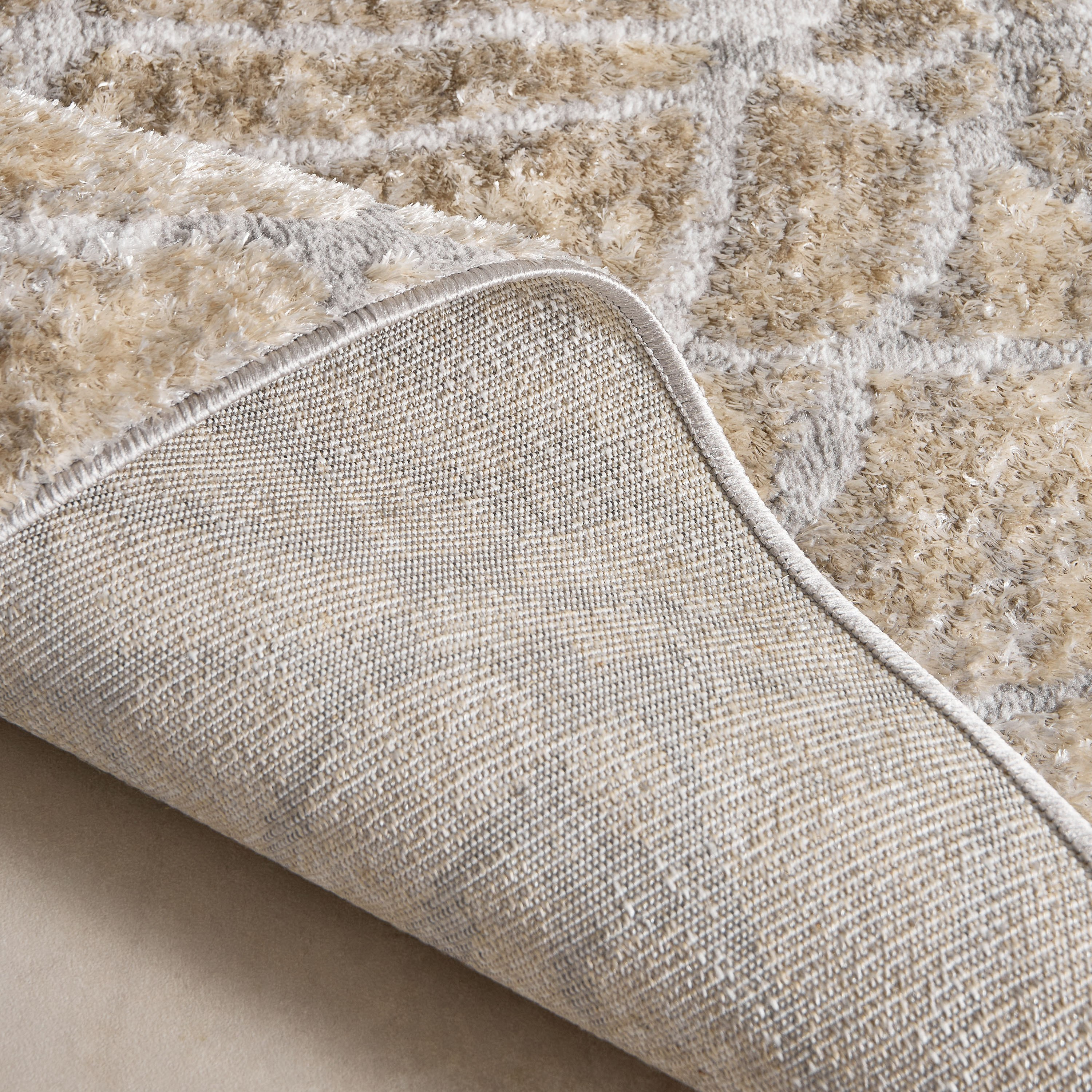 Gloss Shine Stain Resistant Polypropylene Rug - 240x350 cm-hbxdecorandfurnishings-floorcoverings-rugs-image-4